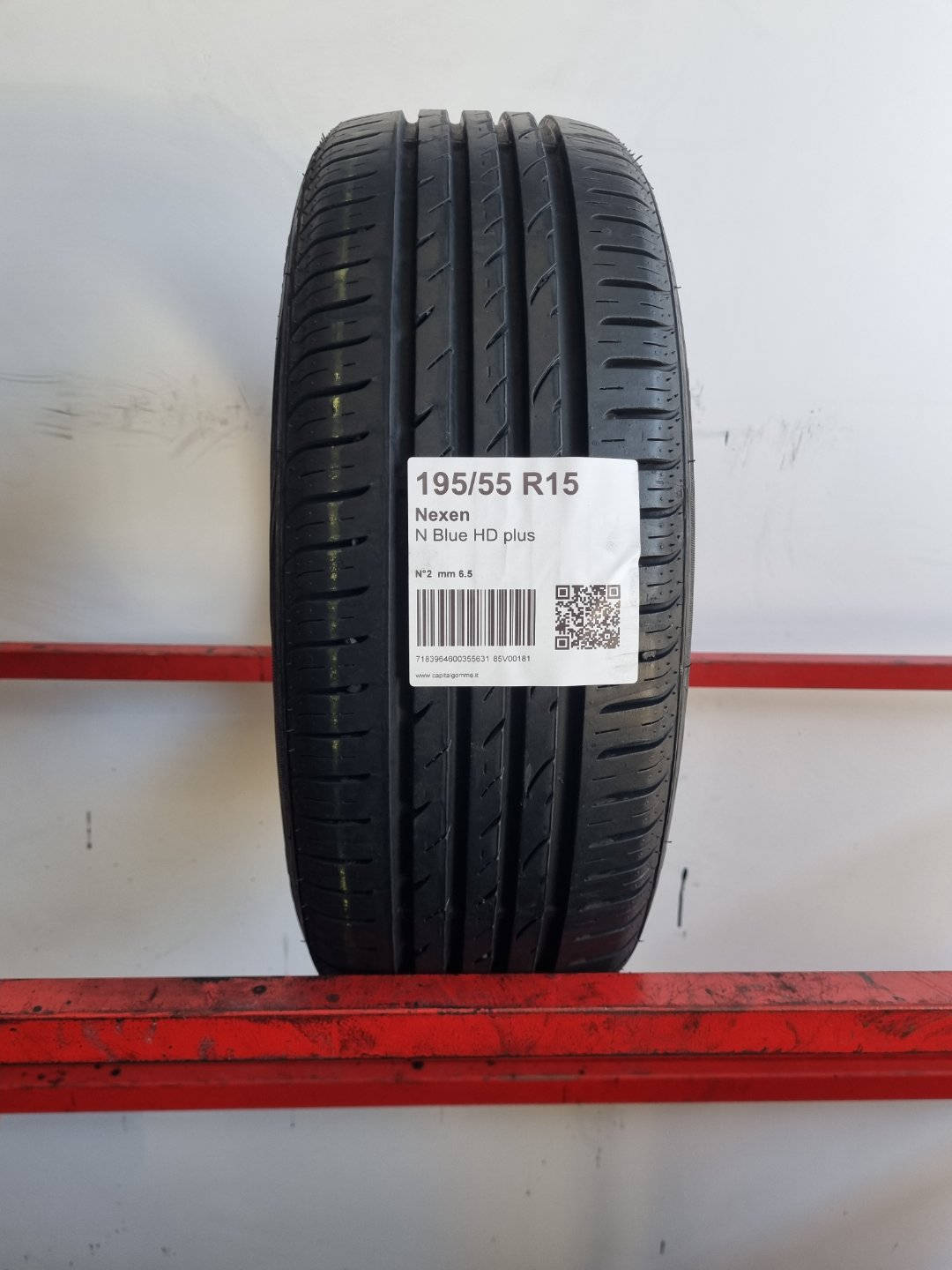 Gomma usata Nexen N Blue HD plus 195/55 R15 Estiva - Capital Gomme