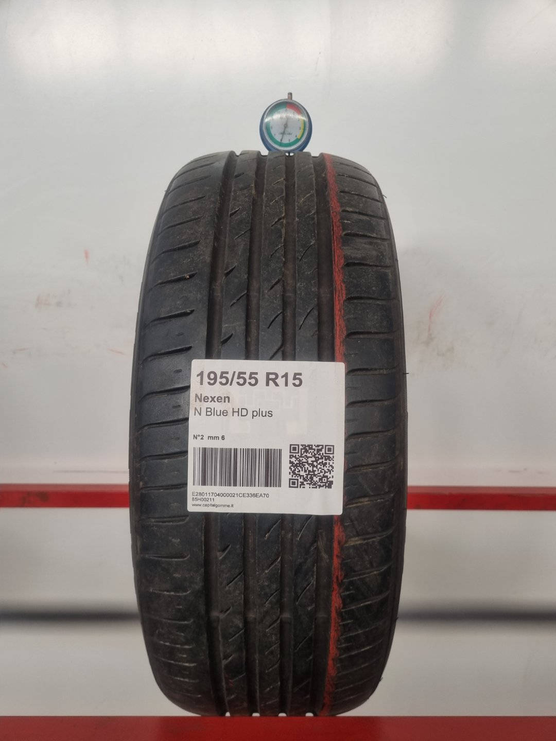 Gomma usata Nexen N Blue HD plus 195/55 R15 Estiva - Capital Gomme