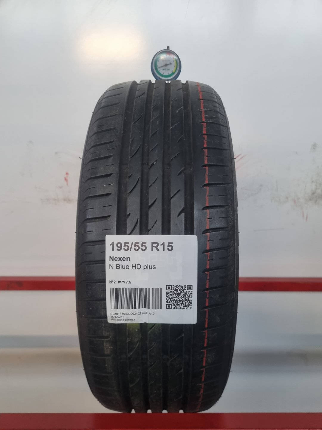 Gomma usata Nexen N Blue HD plus 195/55 R15 Estiva - Capital Gomme