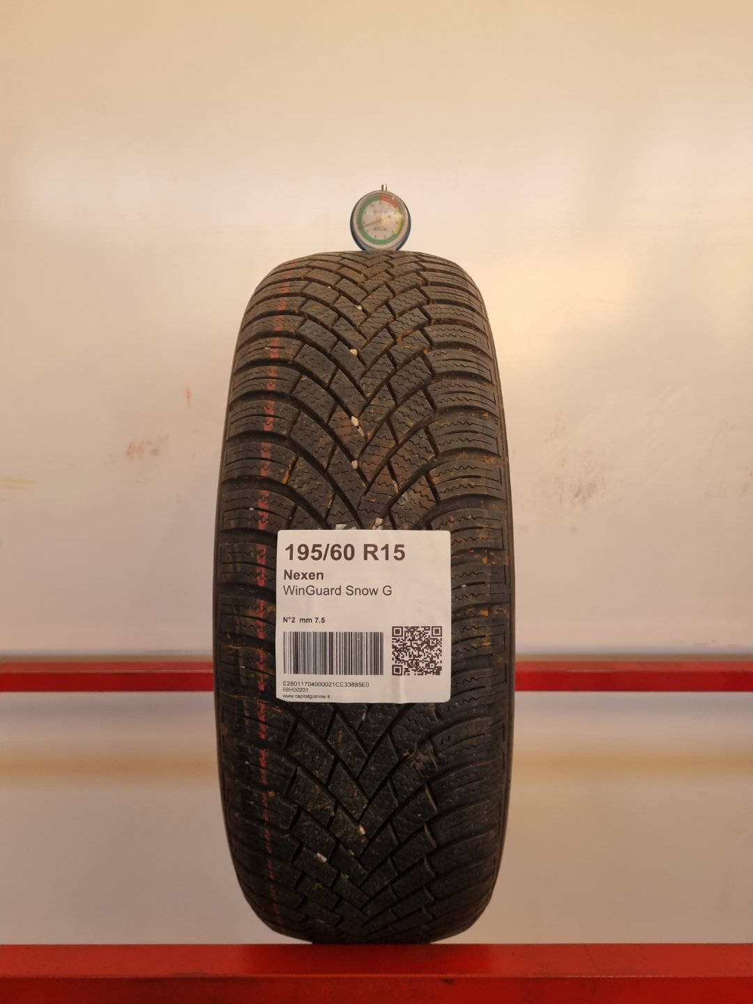 Gomma usata Nexen WinGuard Snow G 195/60 R15 Invernale - Capital Gomme