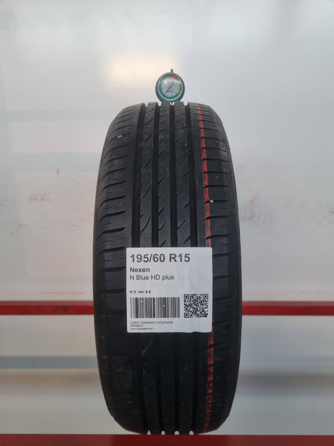 Gomma usata Nexen N Blue HD plus 195/60 R15 Estiva - Capital Gomme