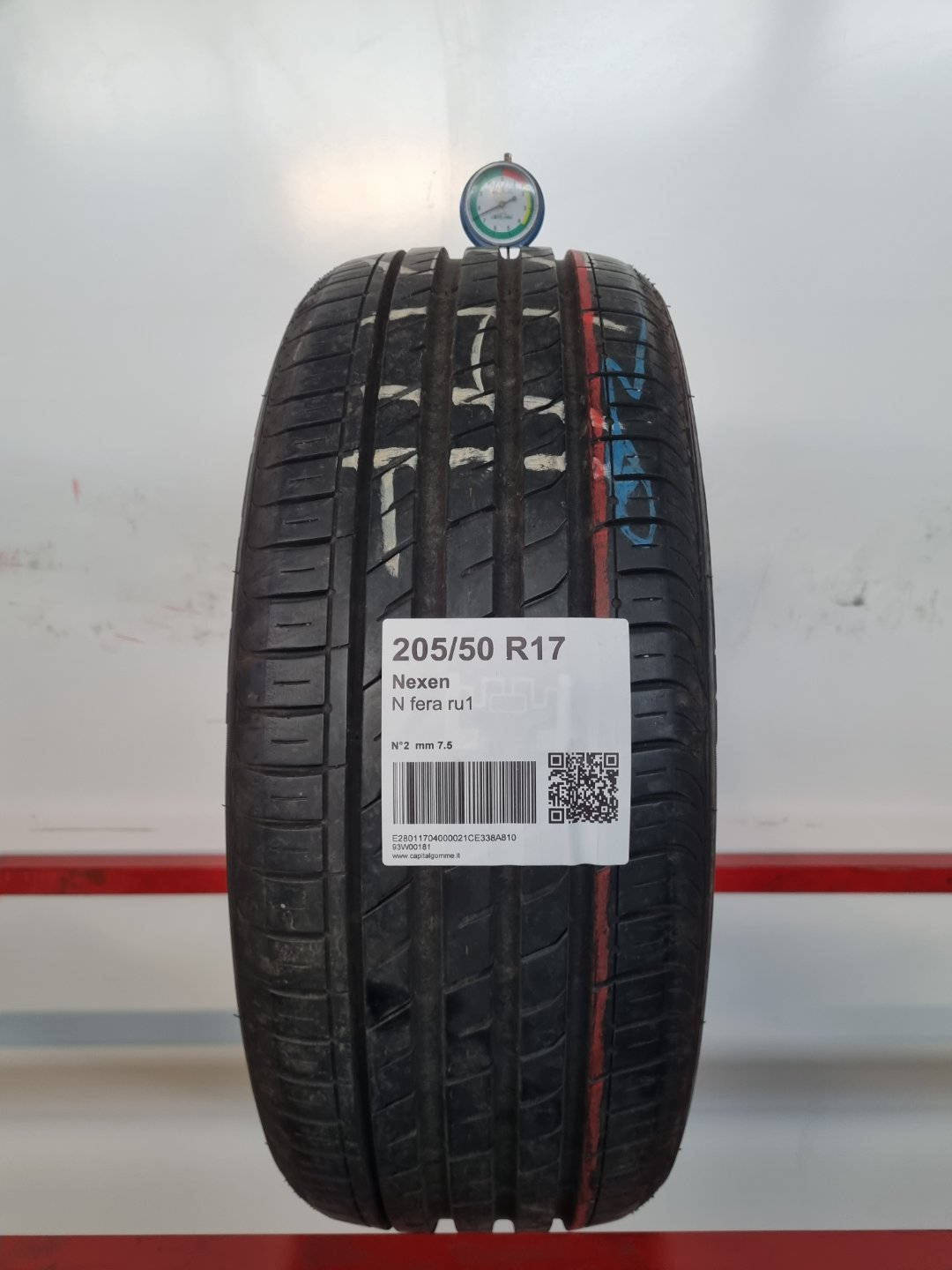 Gomma usata Nexen N fera ru1 205/50 R17 Estiva - Capital Gomme