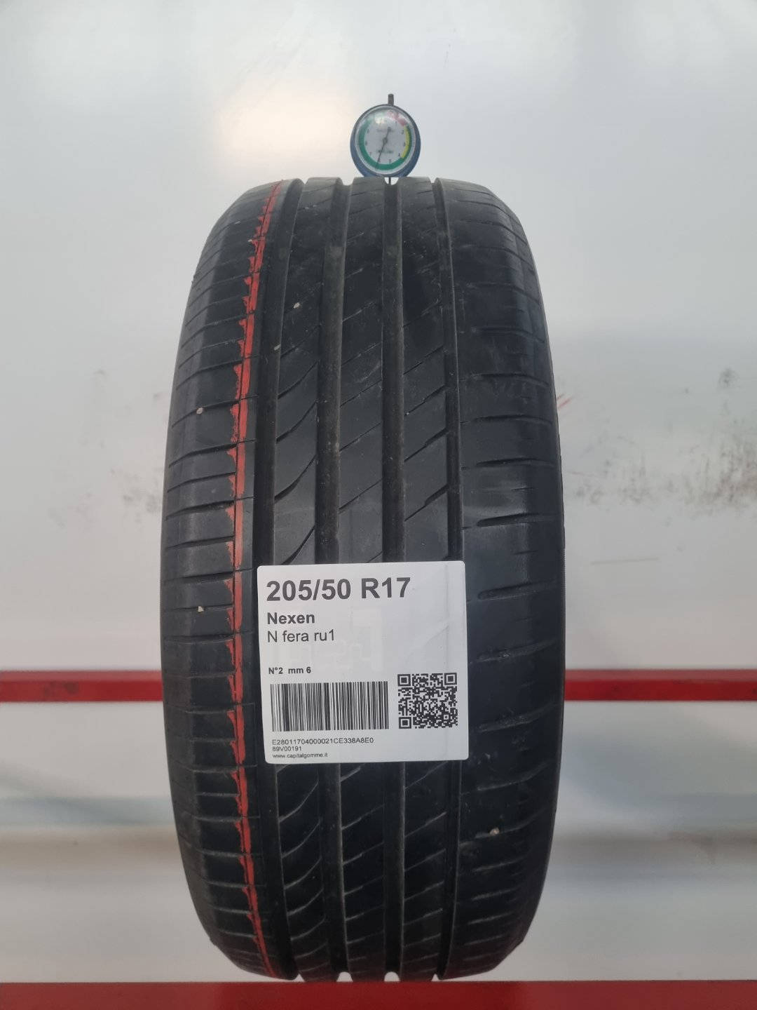 Gomma usata Nexen N fera ru1 205/50 R17 Estiva - Capital Gomme