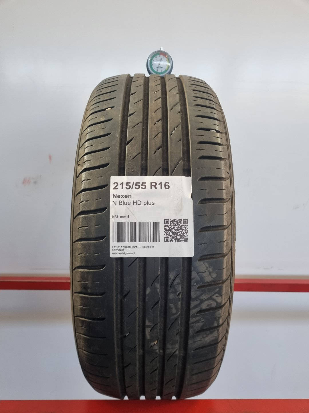 Gomma usata Nexen N Blue HD plus 215/55 R16 Estiva - Capital Gomme