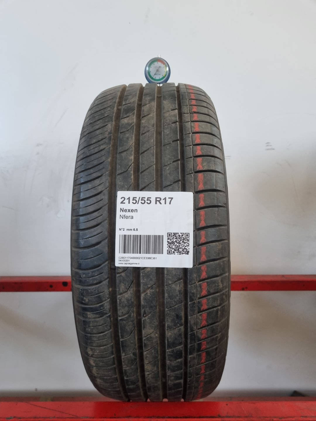 Gomma usata Nexen Nfera 215/55 R17 Estiva - Capital Gomme