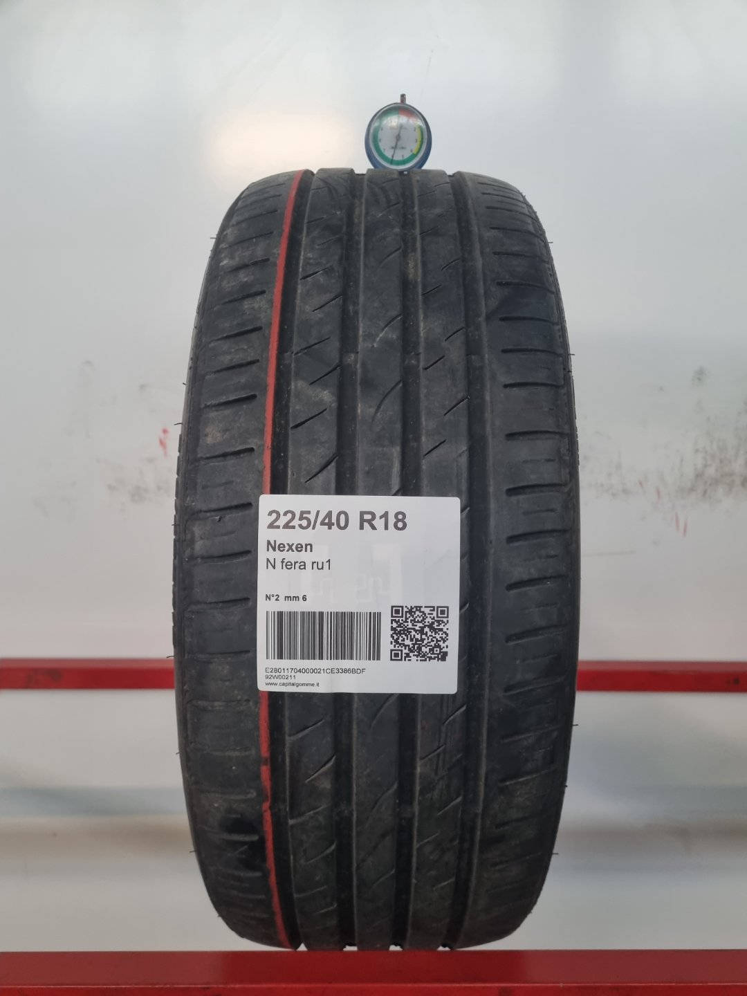Gomma usata Nexen N fera ru1 225/40 R18 Estiva - Capital Gomme
