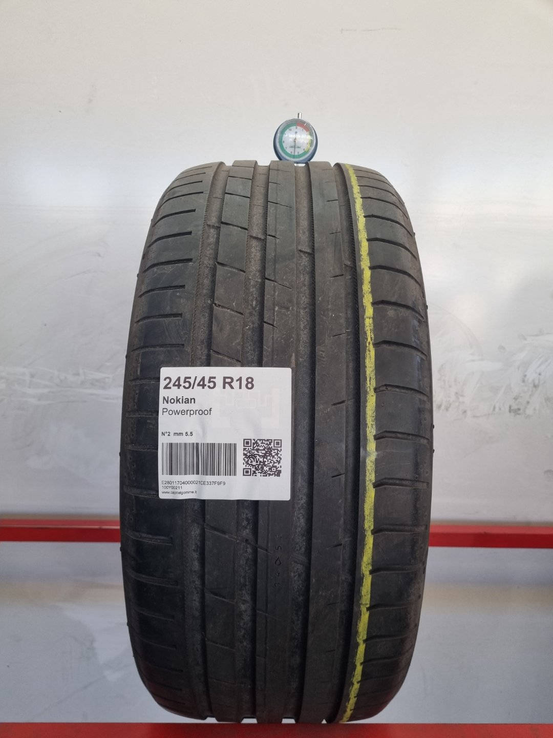 Gomma usata Nokian Powerproof 245/45 R18 Estiva - Capital Gomme