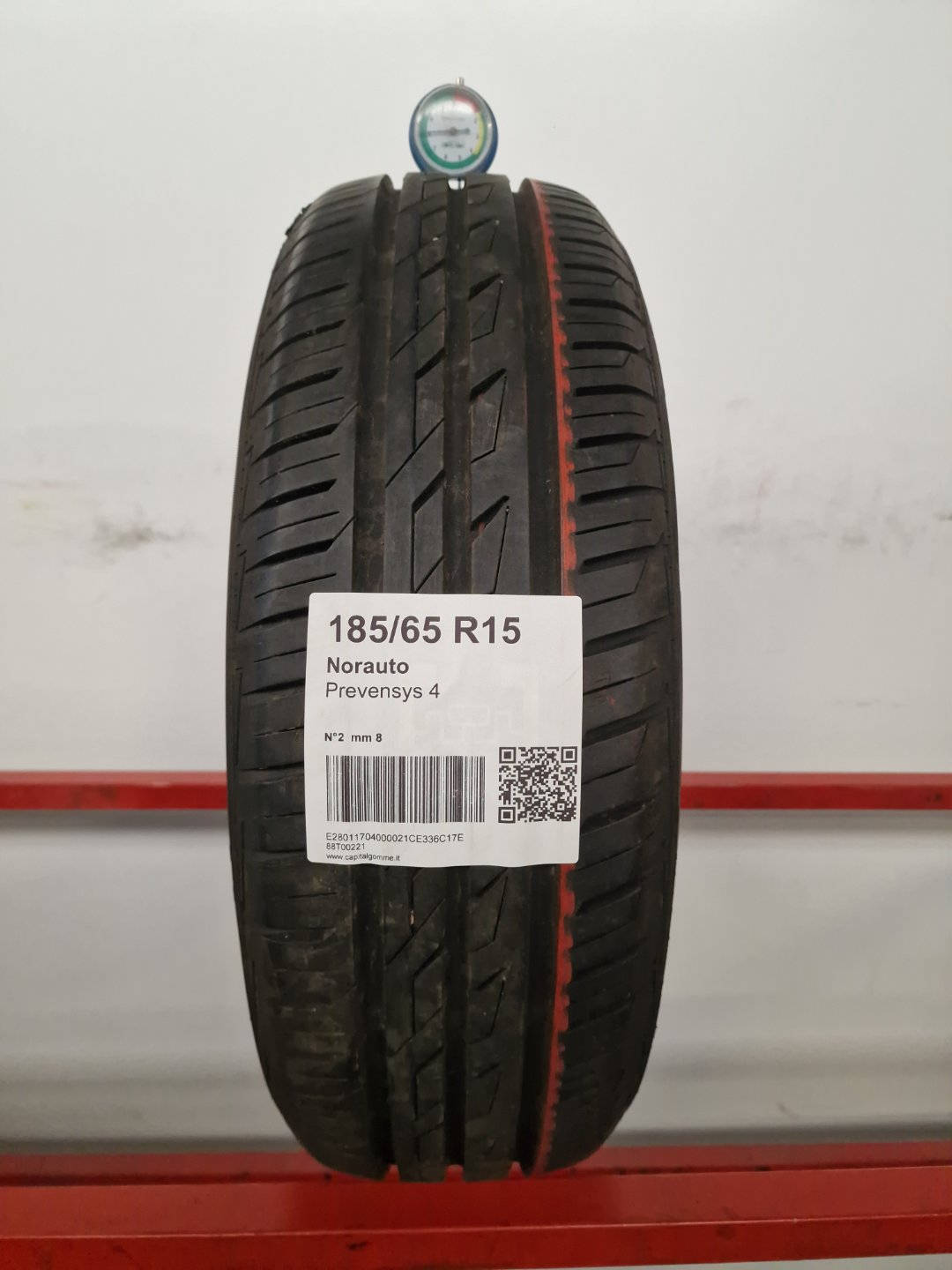 Gomma usata Norauto Prevensys 4 185/65 R15 Estiva - Capital Gomme
