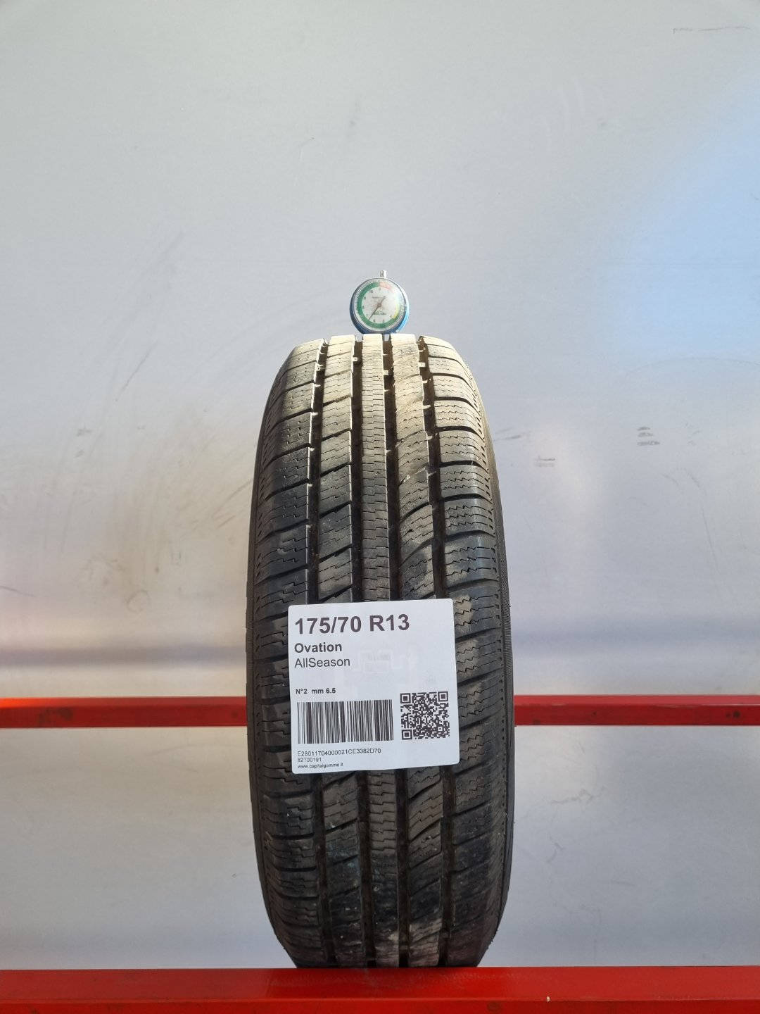 Gomma usata Ovation AllSeason 175/70 R13 Quattro Stagioni - Capital Gomme