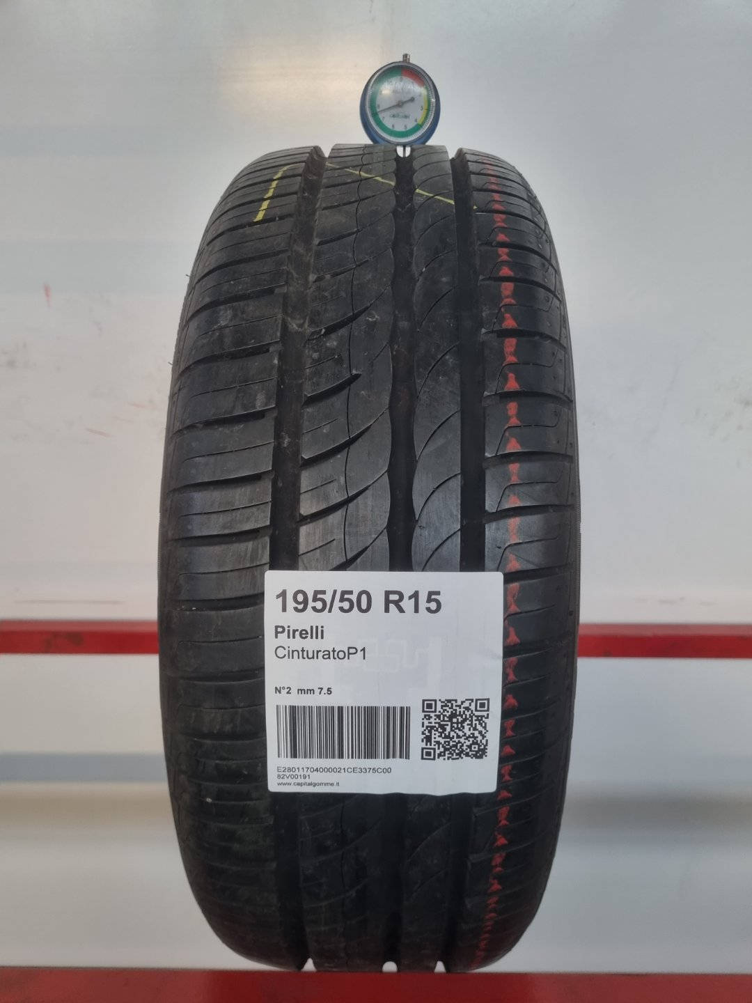 Gomma usata Pirelli CinturatoP1 195/50 R15 Estiva - Capital Gomme