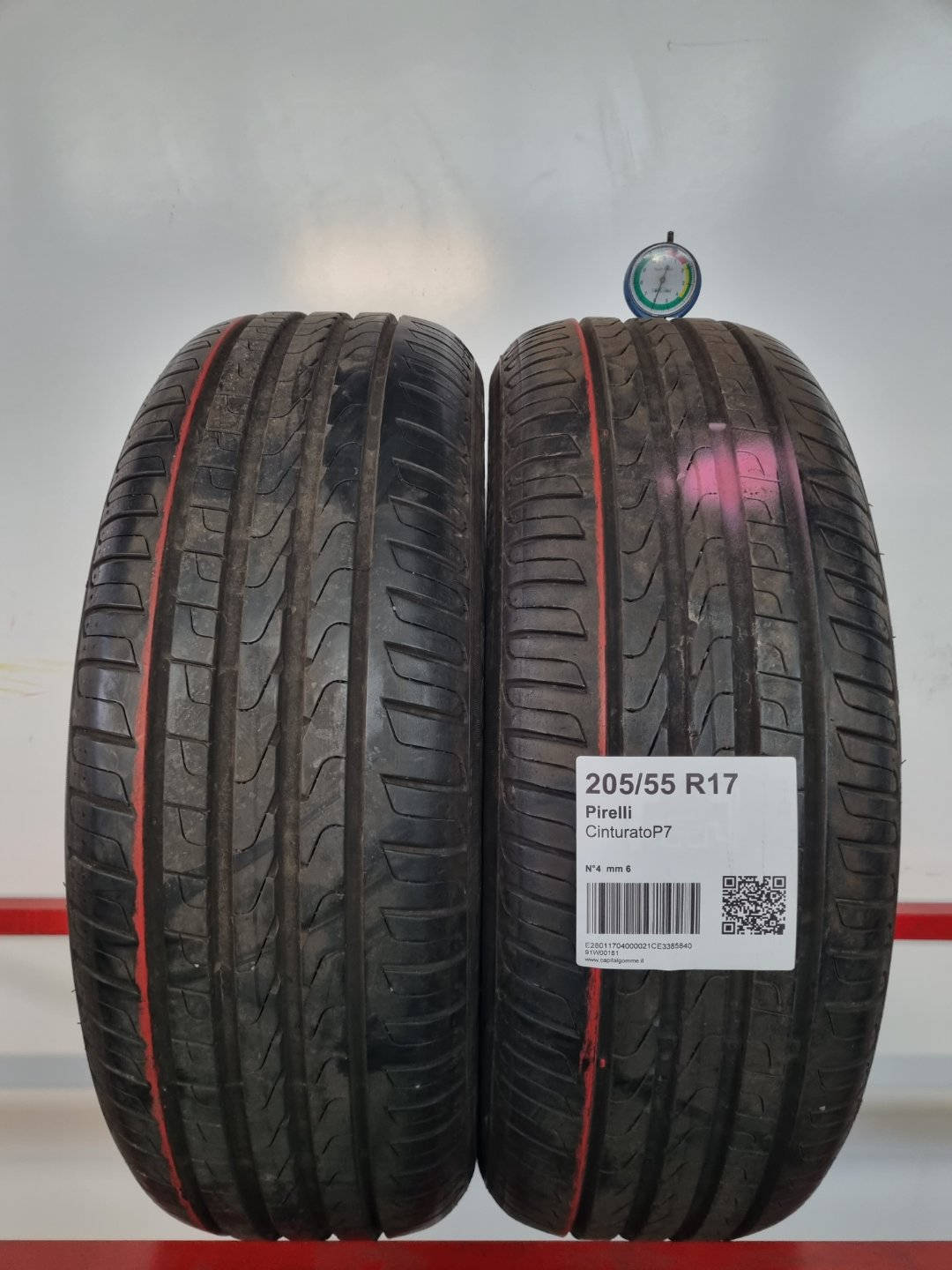 Pneumatico usato Pirelli battistrada