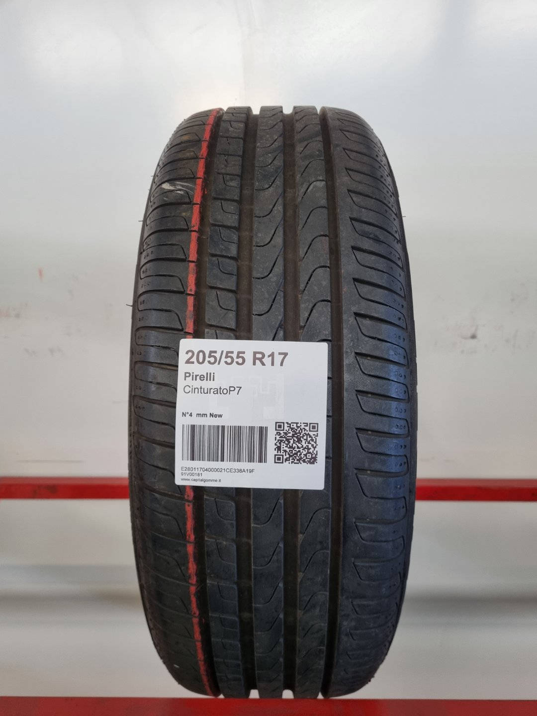 Gomma usata Pirelli CinturatoP7 205/55 R17 Estiva - Capital Gomme