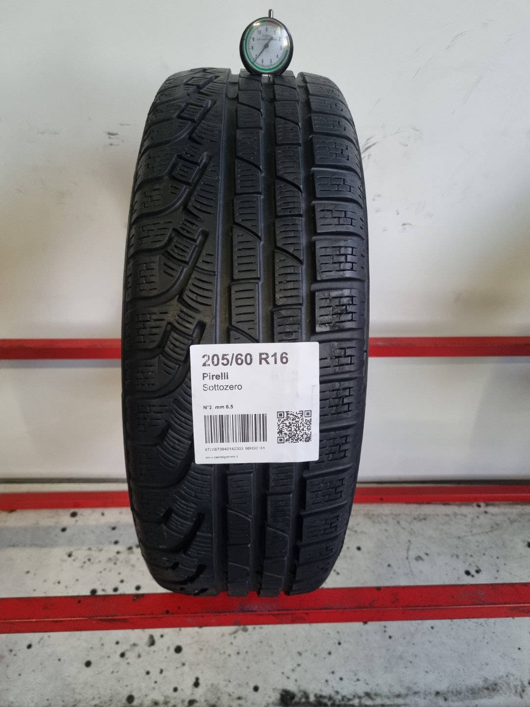 Gomma usata Pirelli Sottozero 205/60 R16 Invernale - Capital Gomme