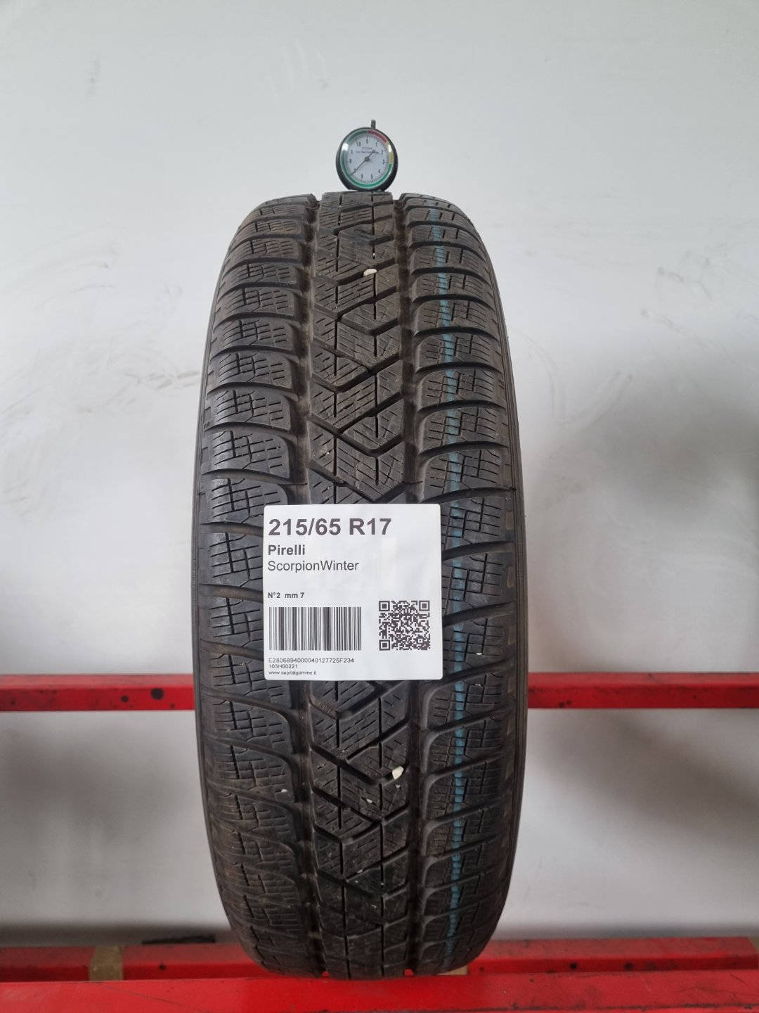 Gomma usata Pirelli ScorpionWinter 215/65 R17 Invernale - Capital Gomme