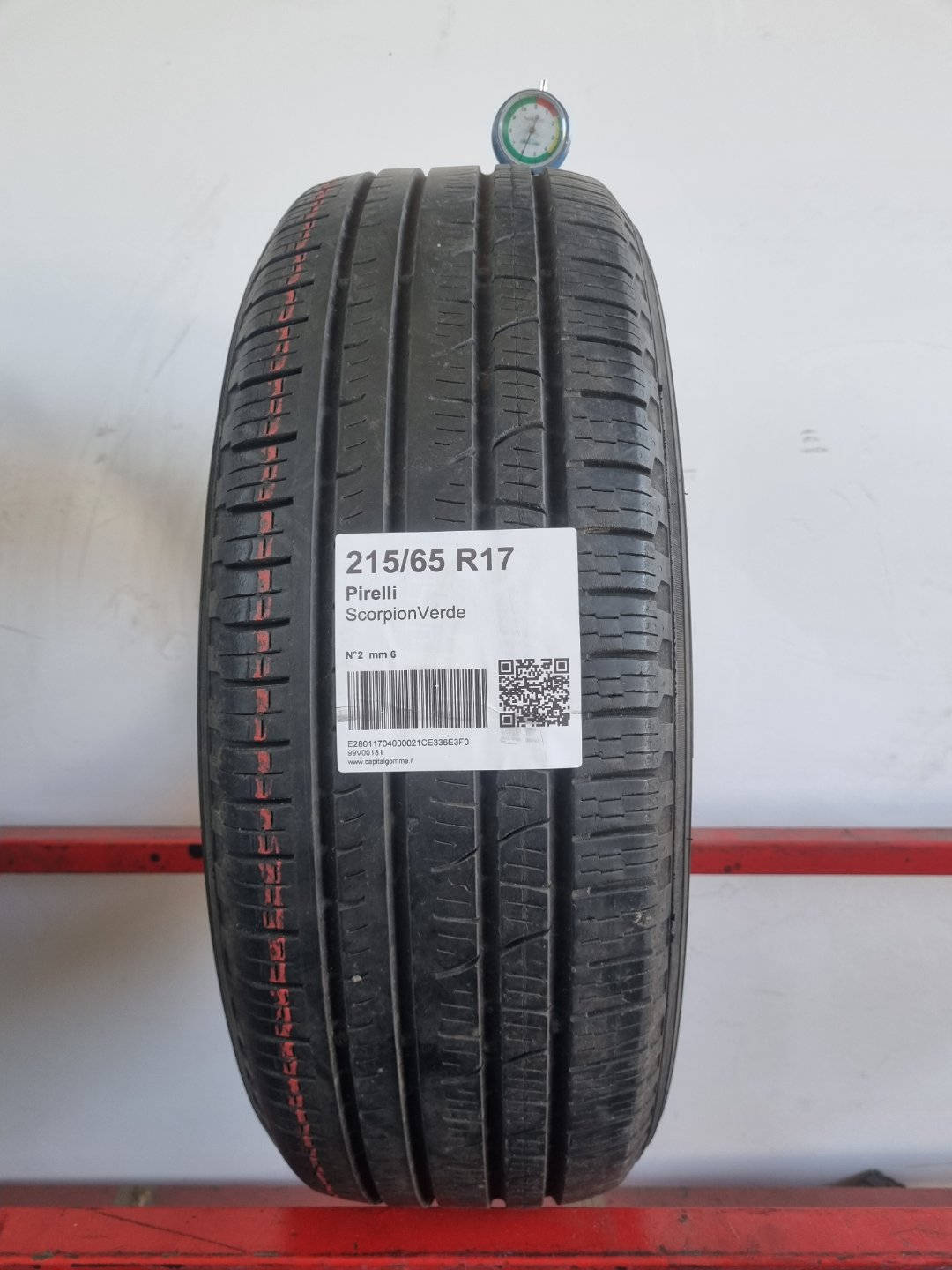 Gomma usata Pirelli ScorpionVerde 215/65 R17 Estiva - Capital Gomme