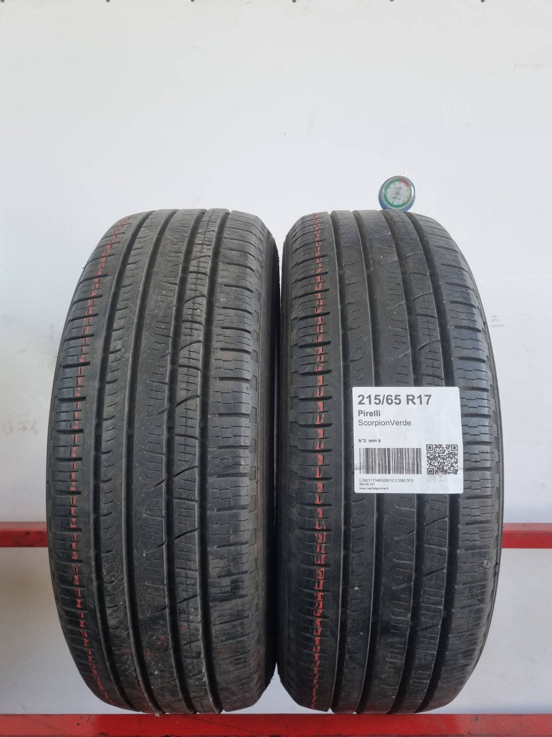 Pneumatico usato Pirelli battistrada