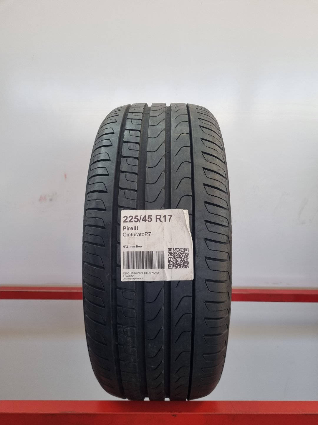 Gomma usata Pirelli CinturatoP7 225/45 R17 Estiva - Capital Gomme
