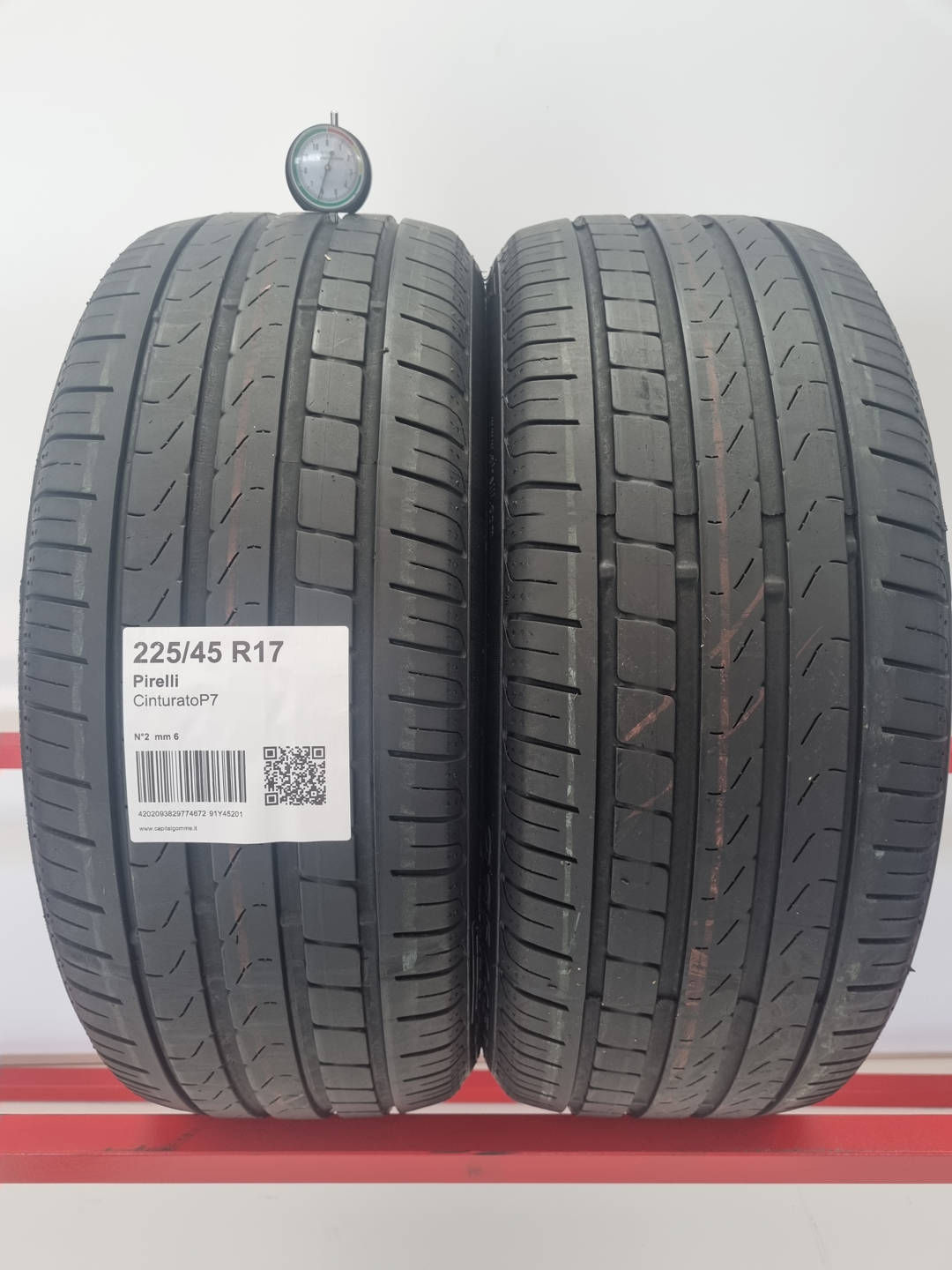 Pneumatico usato Pirelli battistrada