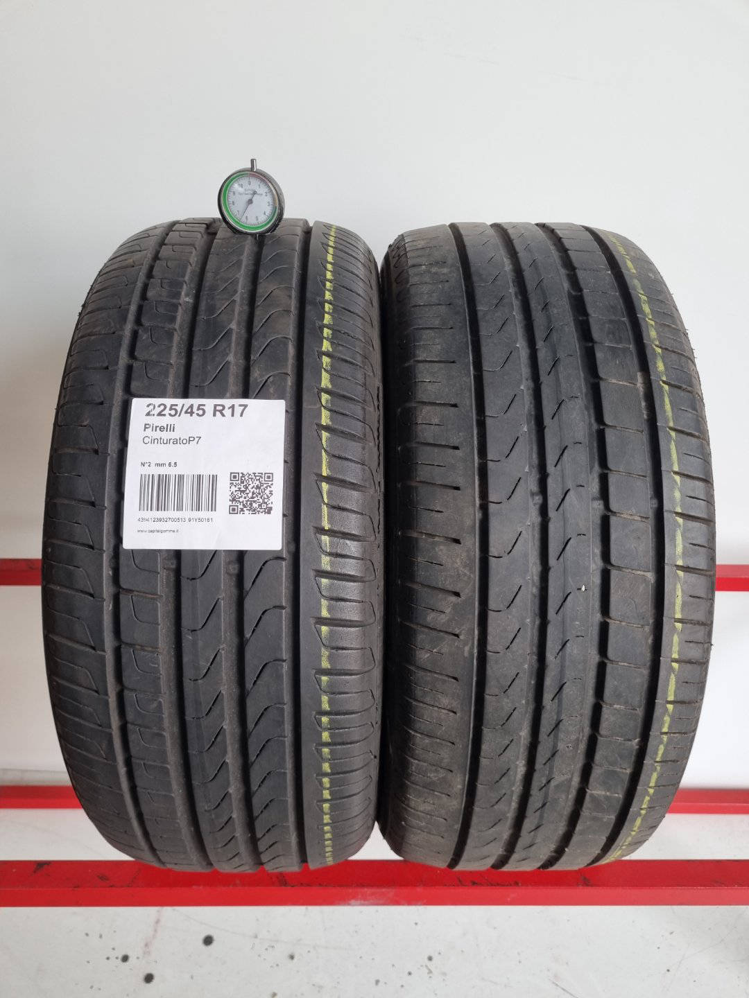 Pneumatico usato Pirelli battistrada