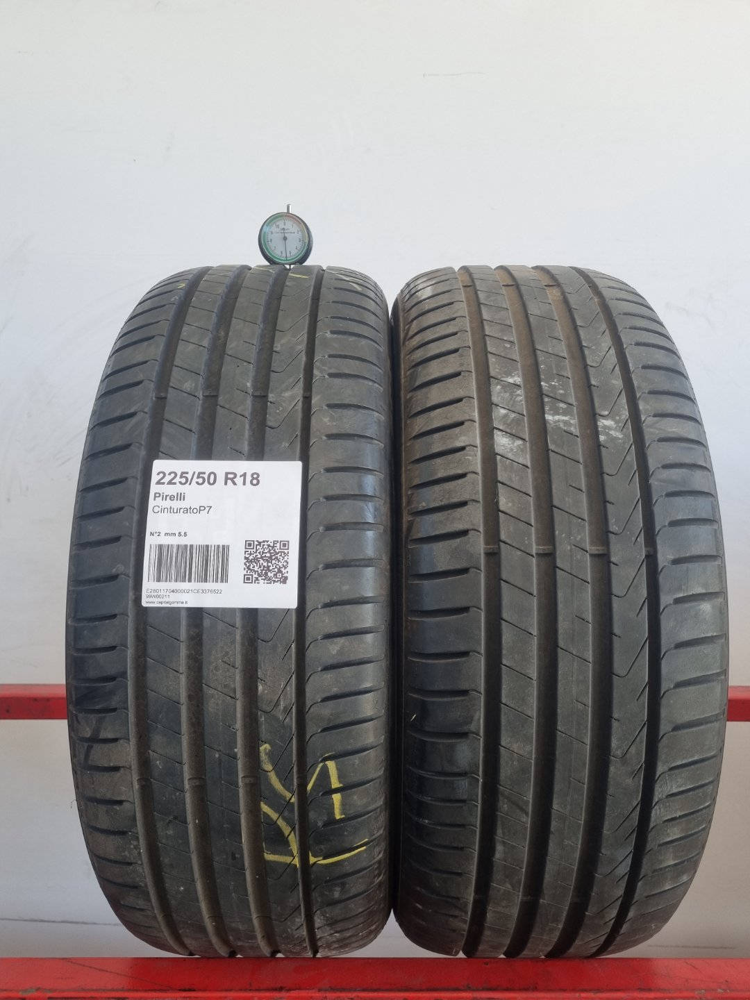 Pneumatico usato Pirelli battistrada