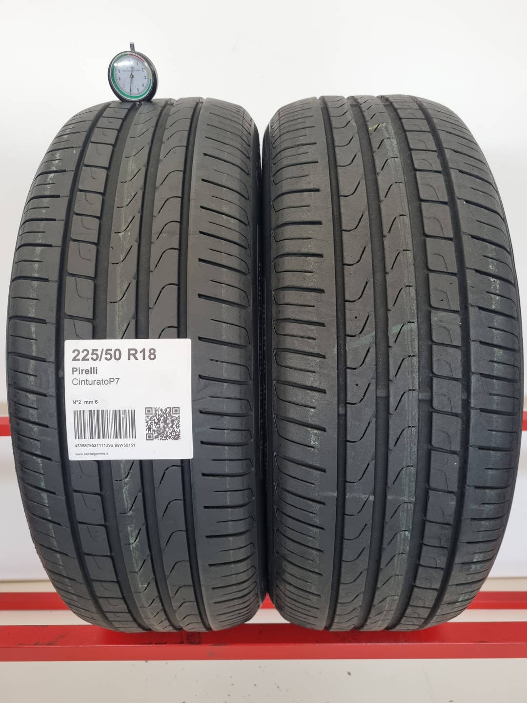 Pneumatico usato Pirelli battistrada