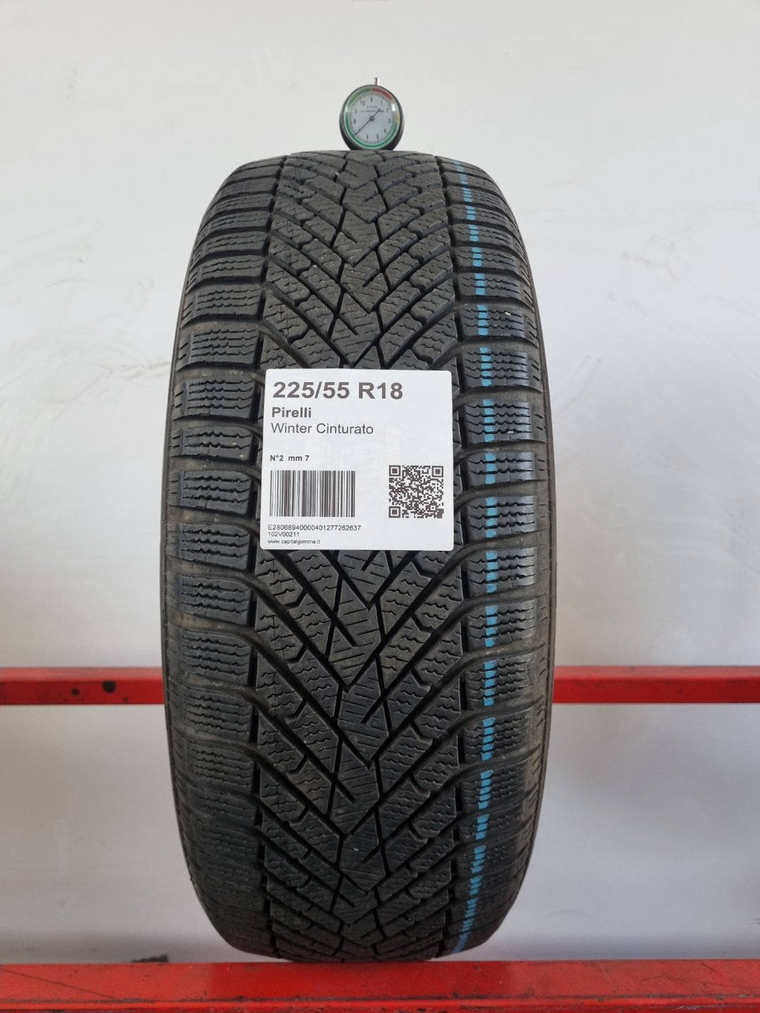 Gomma usata Pirelli Winter Cinturato 225/55 R18 Invernale - Capital Gomme
