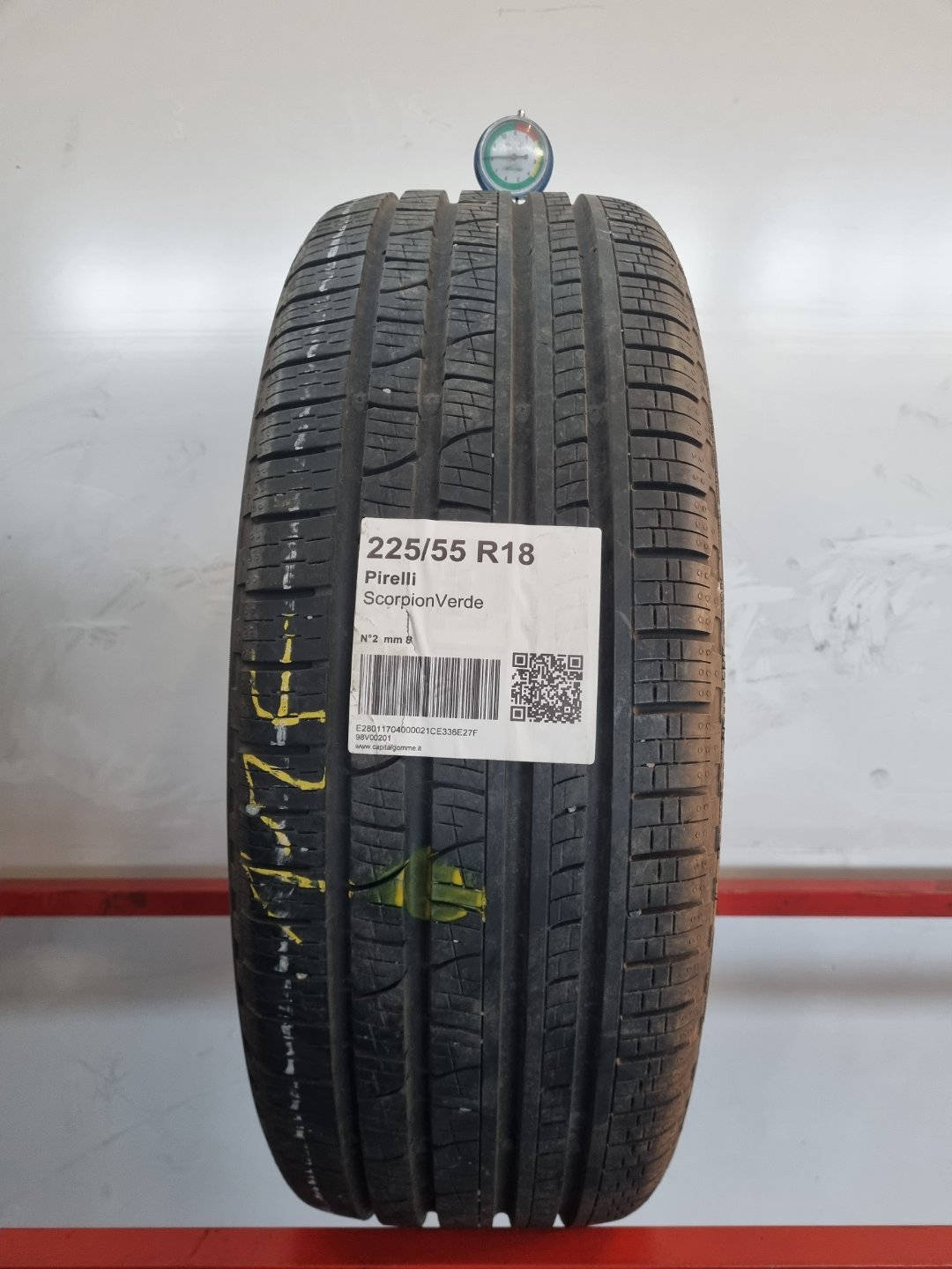 Gomma usata Pirelli ScorpionVerde 225/55 R18 Quattro Stagioni - Capital Gomme