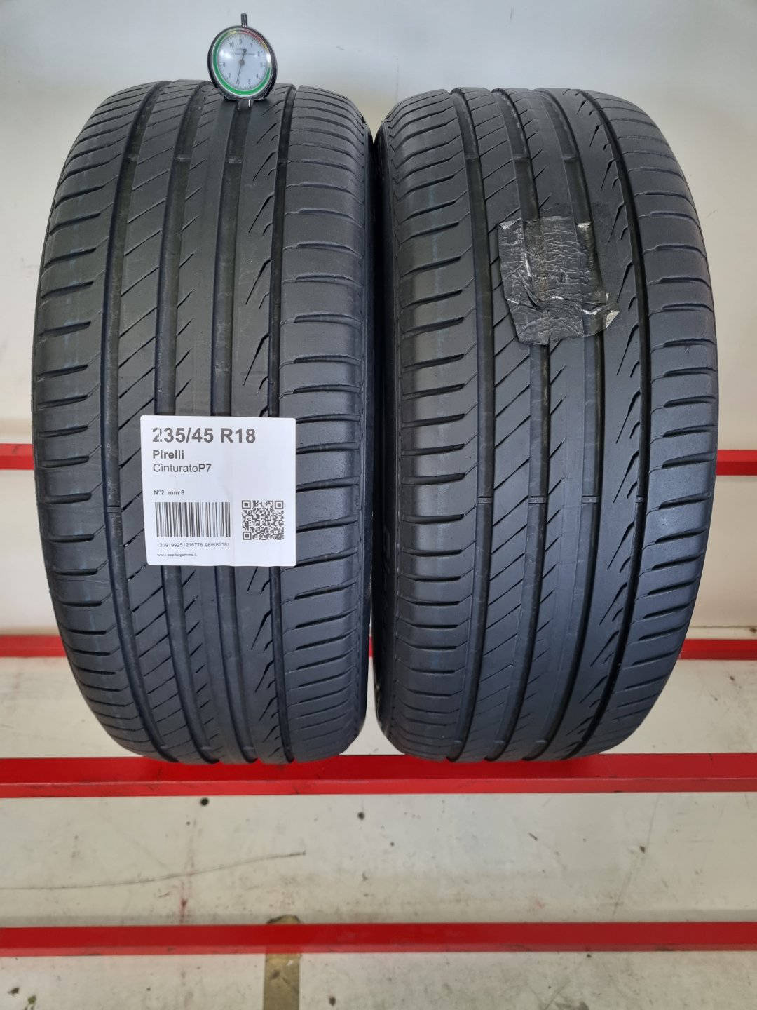 Pneumatico usato Pirelli battistrada