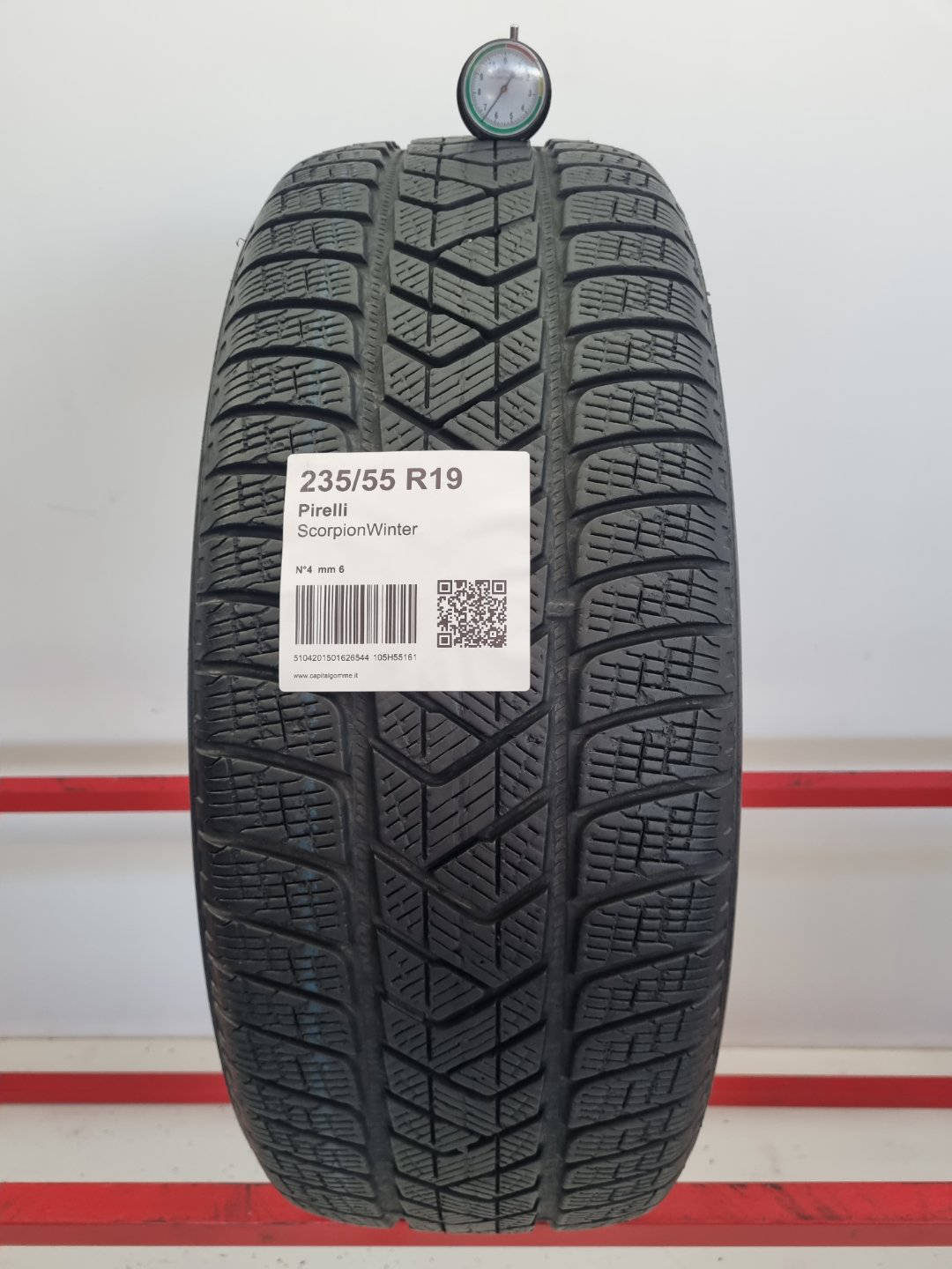 Gomma usata Pirelli ScorpionWinter 235/55 R19 Invernale - Capital Gomme