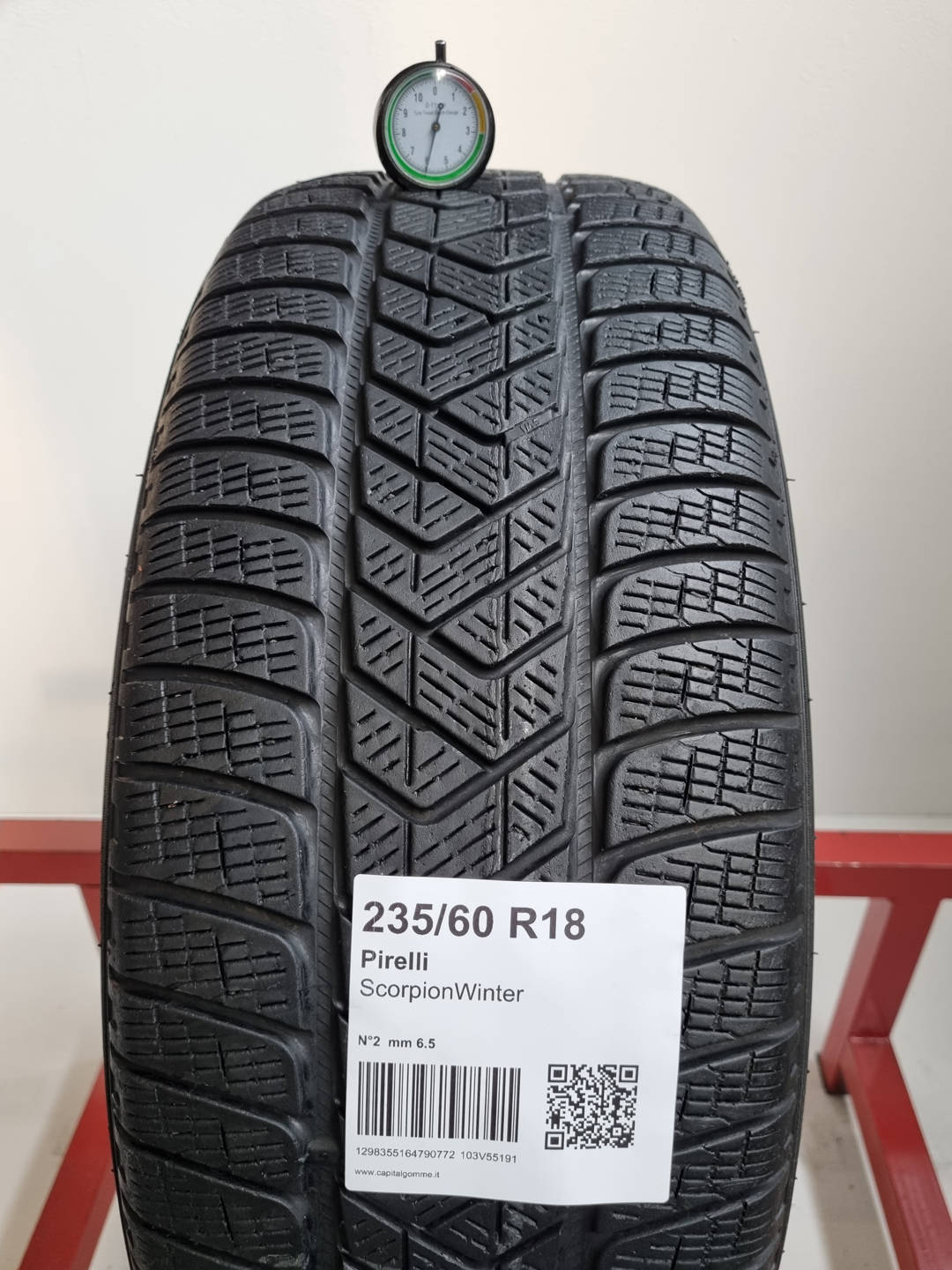 Gomma usata Pirelli ScorpionWinter 235/60 R18 Invernale - Capital Gomme