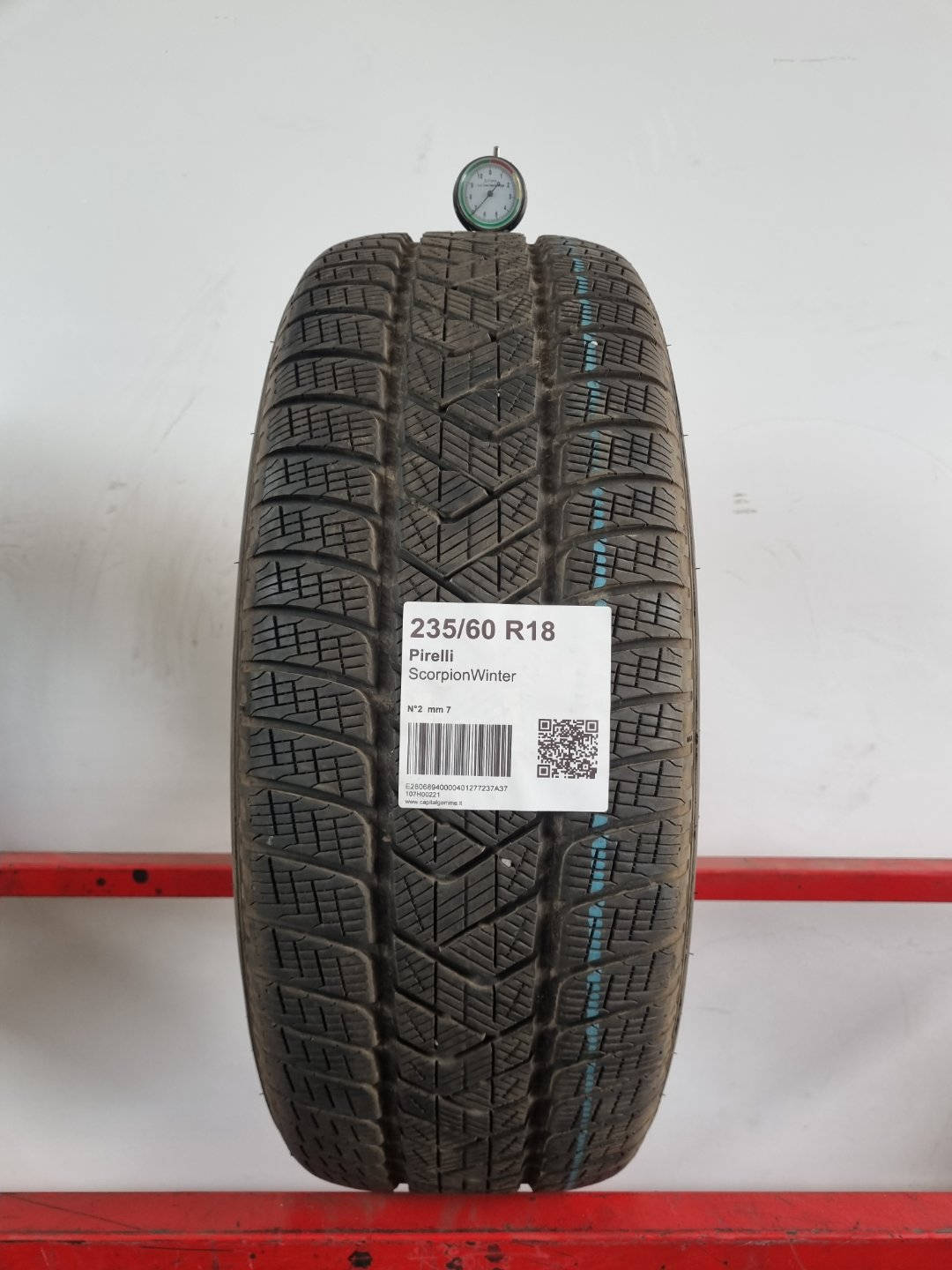 Gomma usata Pirelli ScorpionWinter 235/60 R18 Invernale - Capital Gomme