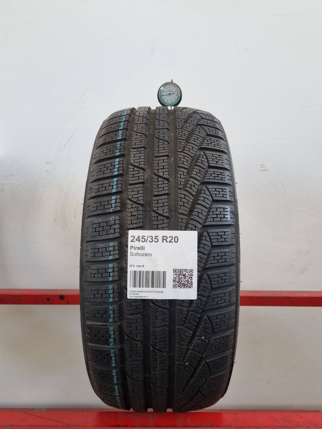 Gomma usata Pirelli Sottozero 245/35 R20 Invernale - Capital Gomme
