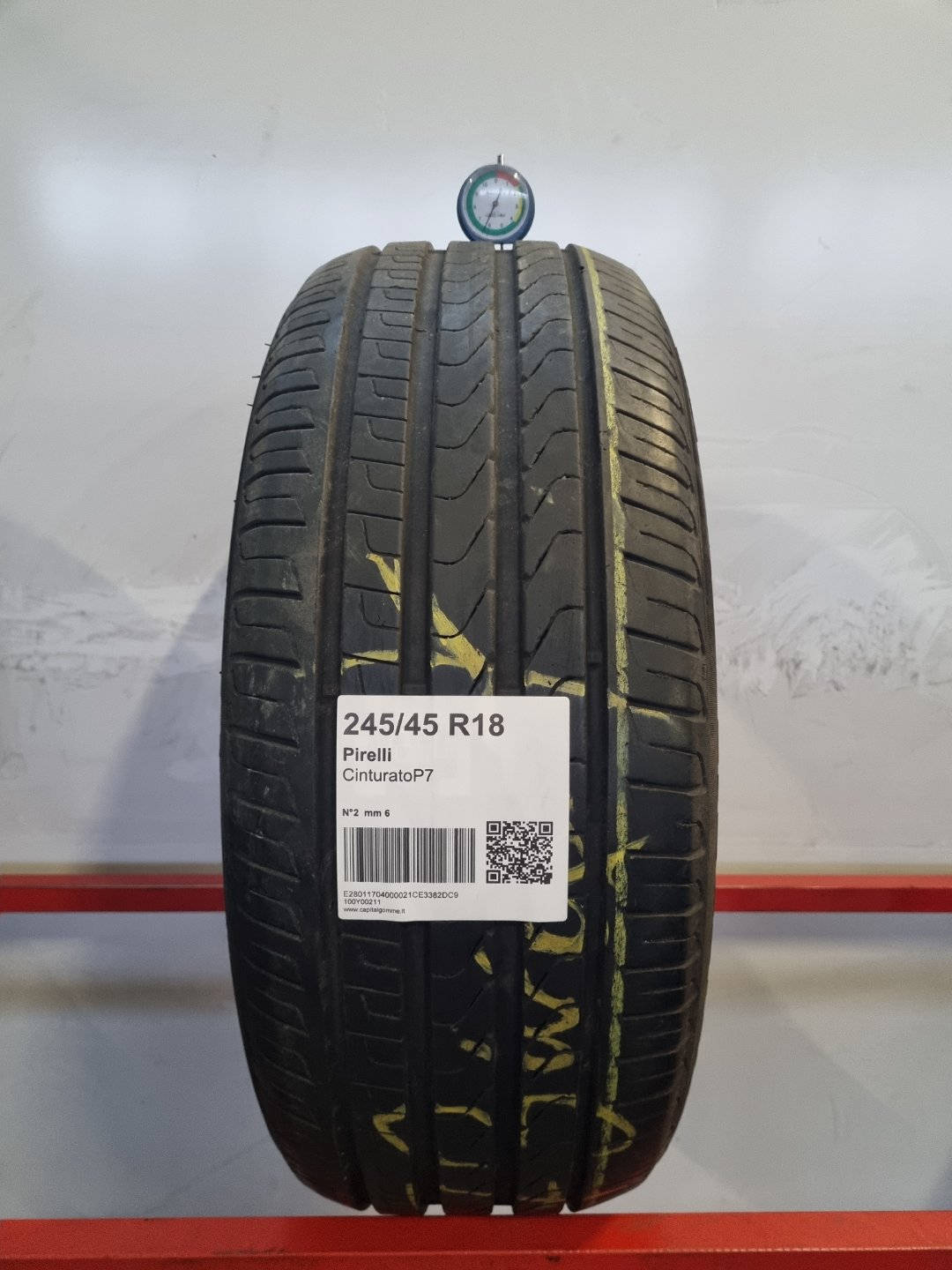 Gomma usata Pirelli CinturatoP7 245/45 R18 Estiva - Capital Gomme