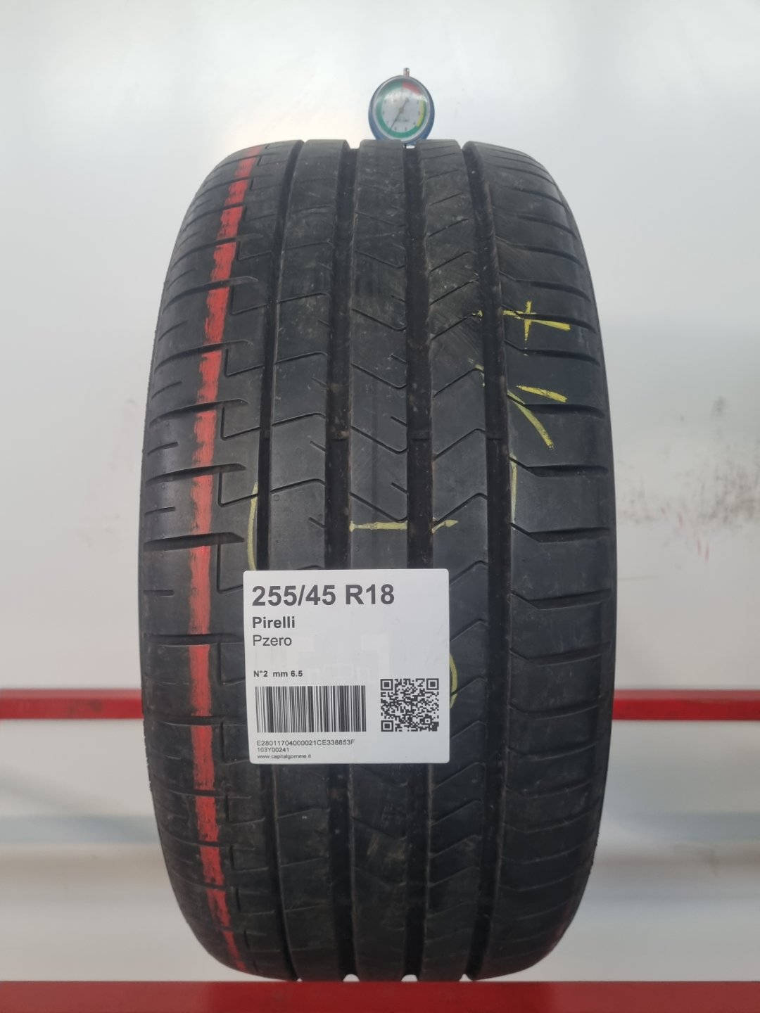 Gomma usata Pirelli Pzero 255/45 R18 Estiva - Capital Gomme