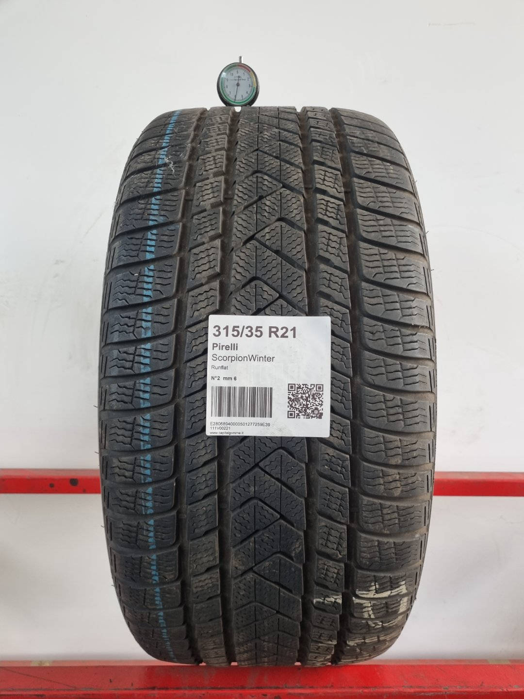 Gomma usata Pirelli ScorpionWinter 315/35 R21 Invernale - Capital Gomme