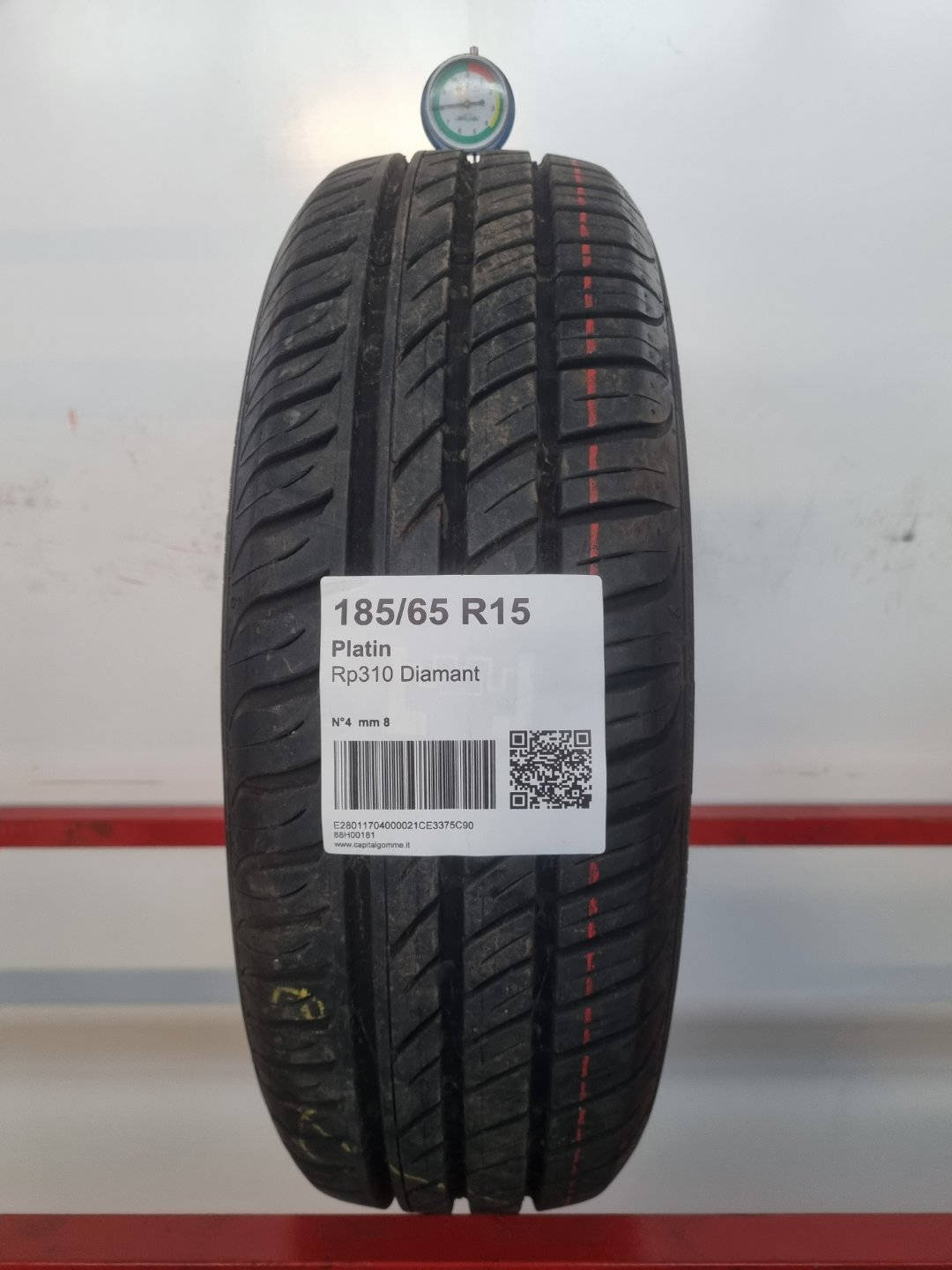 Gomma usata Platin Rp310 Diamant 185/65 R15 Estiva - Capital Gomme