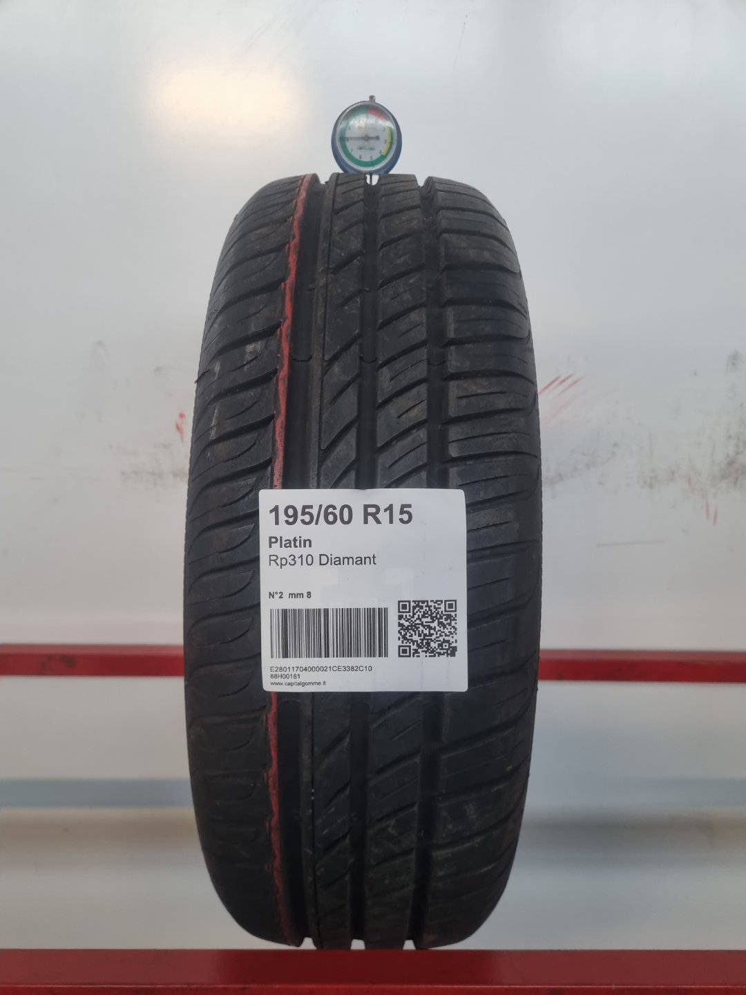 Gomma usata Platin Rp310 Diamant 195/60 R15 Estiva - Capital Gomme
