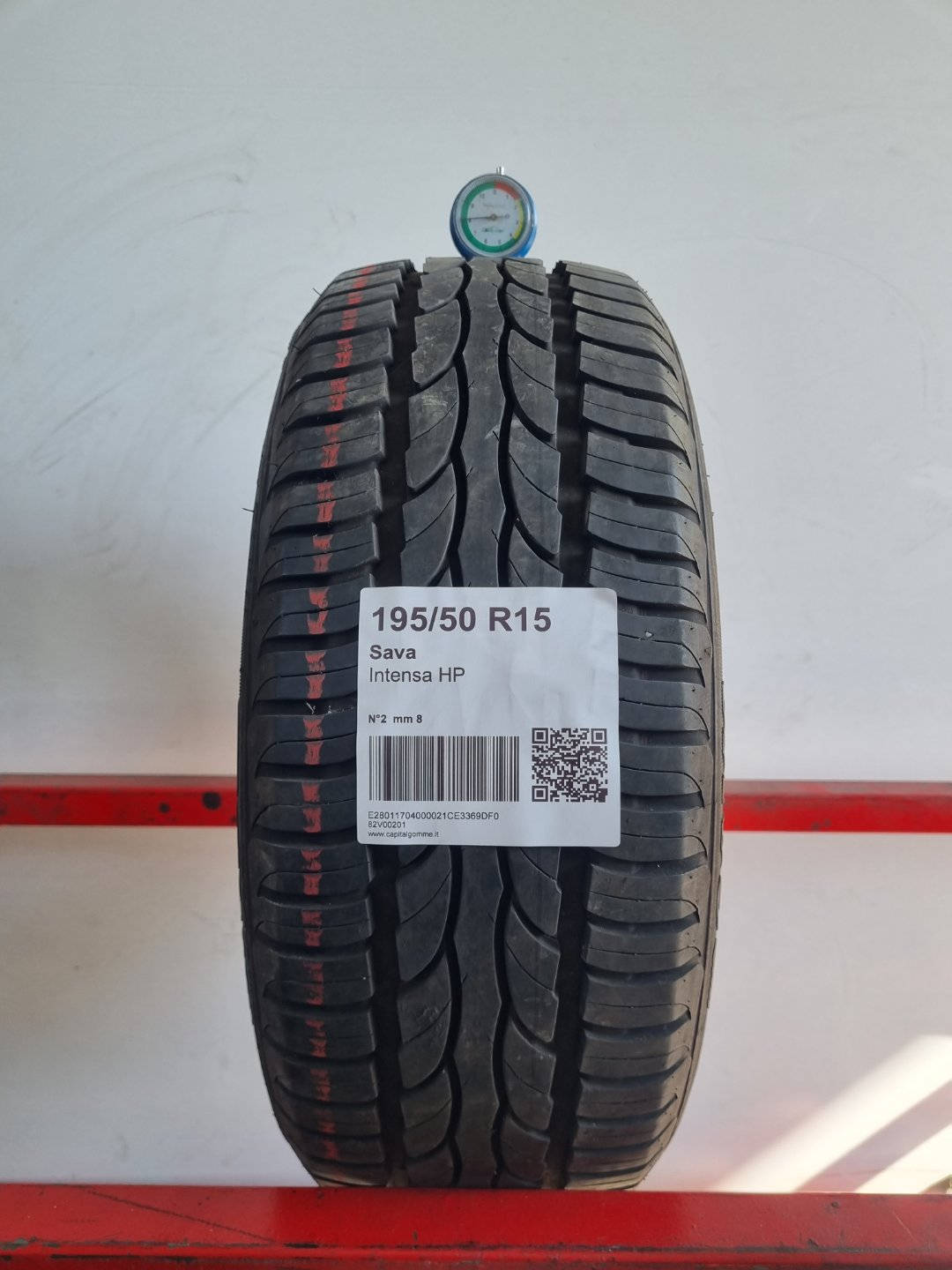 Gomma usata Sava Intensa HP 195/50 R15 Estiva - Capital Gomme