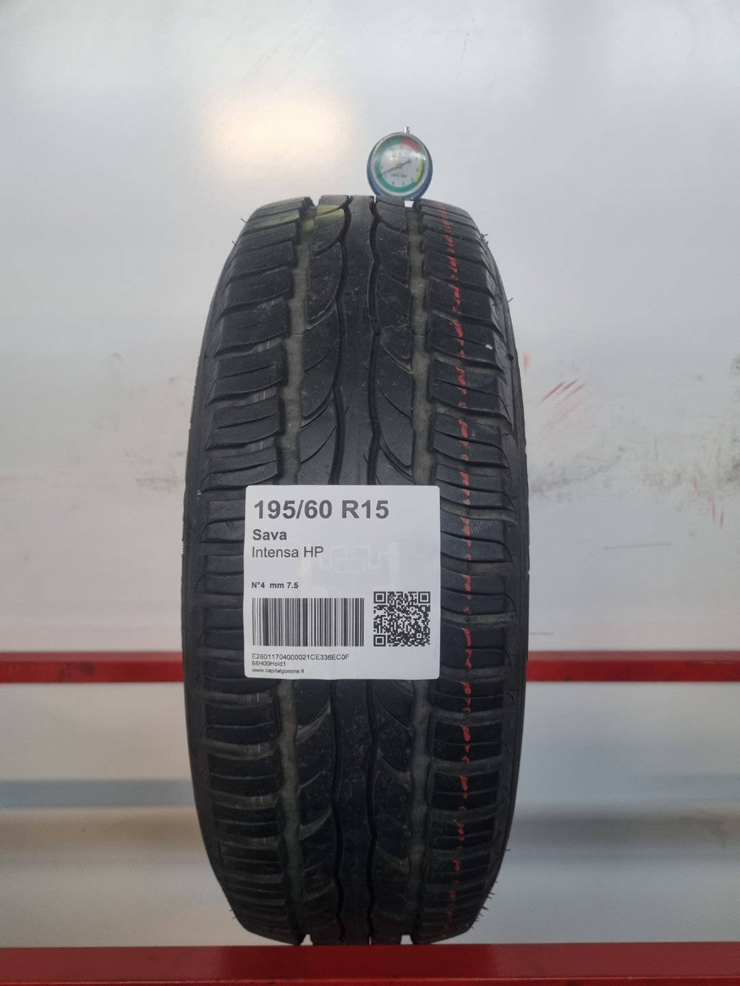 Gomma usata Sava Intensa HP 195/60 R15 Estiva - Capital Gomme