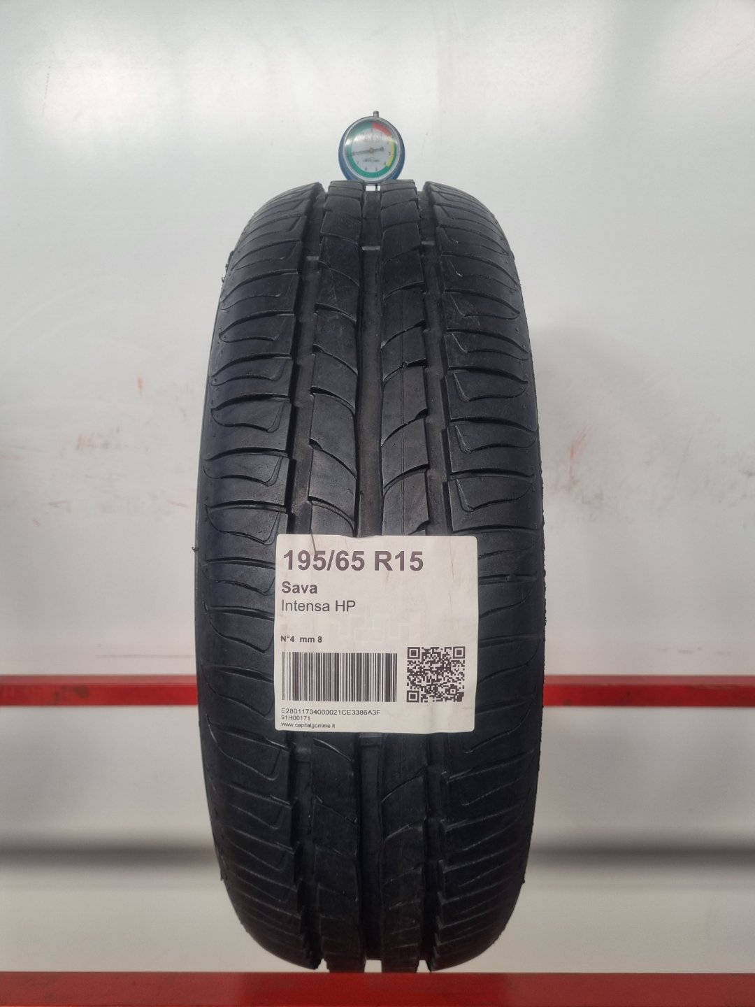 Gomma usata Sava Intensa HP 195/65 R15 Estiva - Capital Gomme