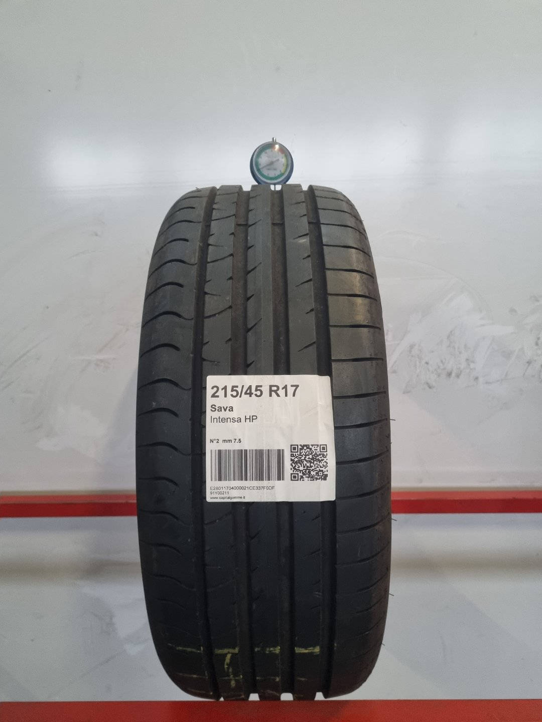 Gomma usata Sava Intensa HP 215/45 R17 Estiva - Capital Gomme