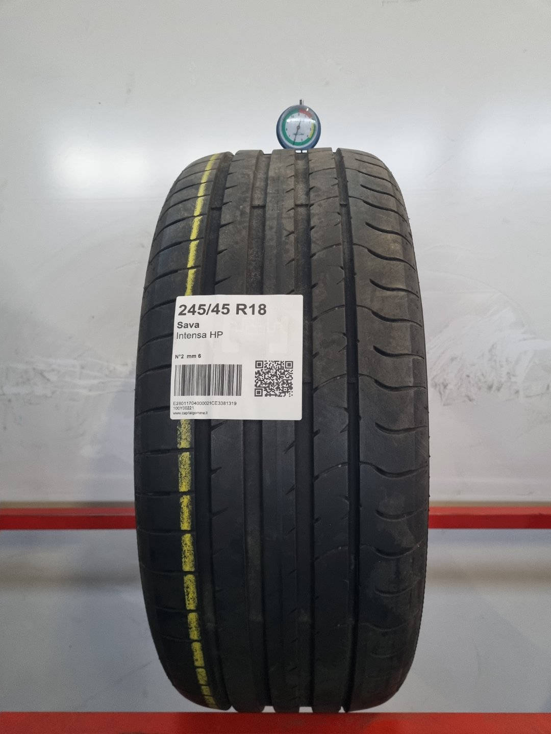 Gomma usata Sava Intensa HP 245/45 R18 Estiva - Capital Gomme