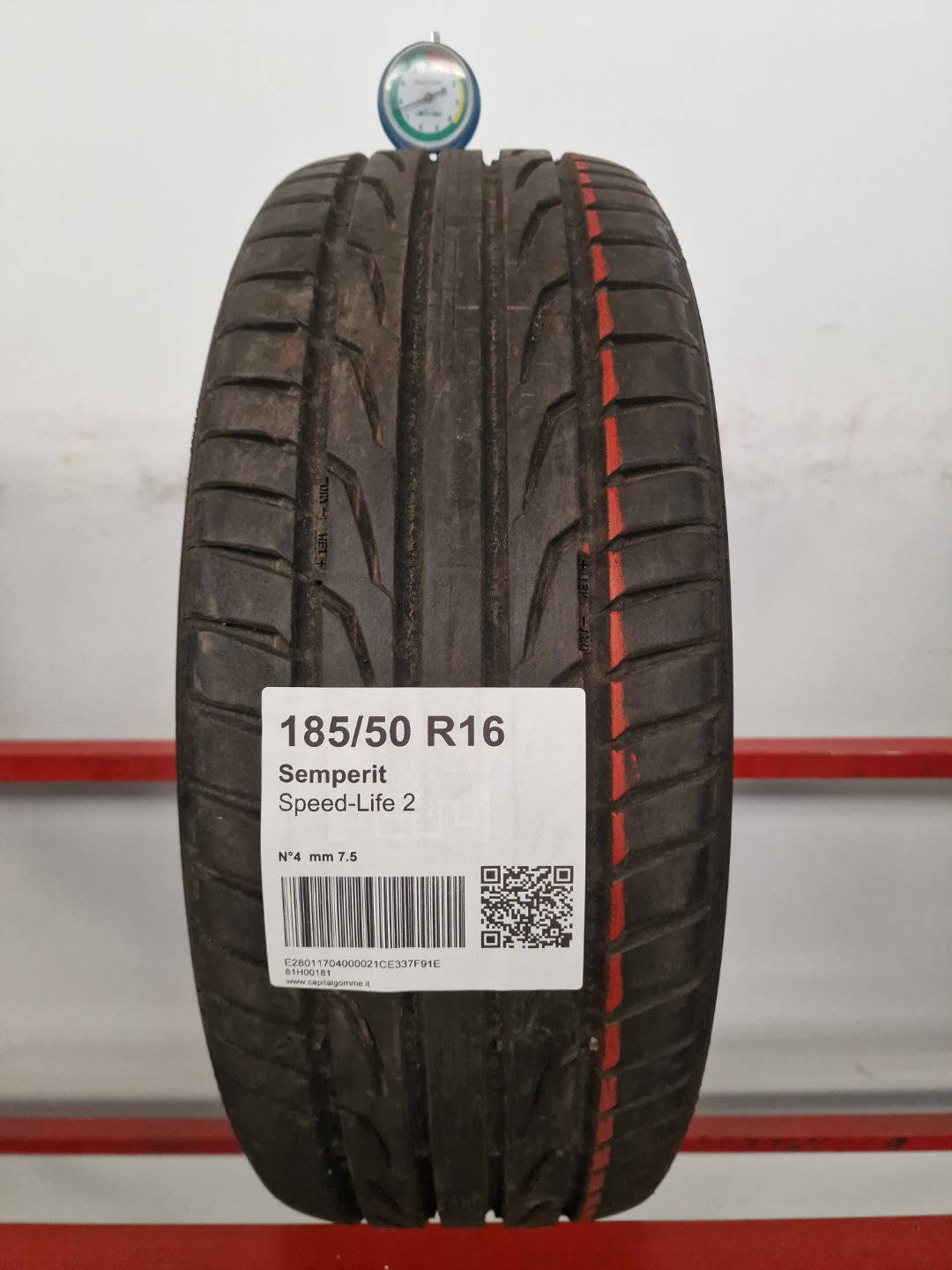 Gomma usata Semperit Speed-Life 2 185/50 R16 Estiva - Capital Gomme