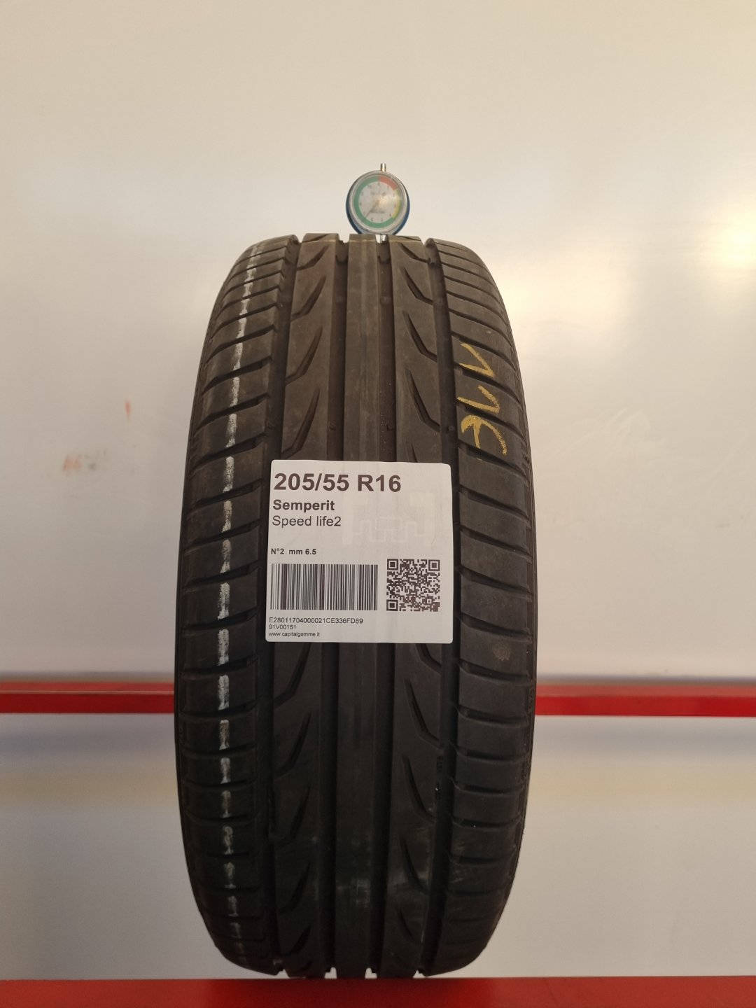 Gomma usata Semperit Speed life2 205/55 R16 Estiva - Capital Gomme