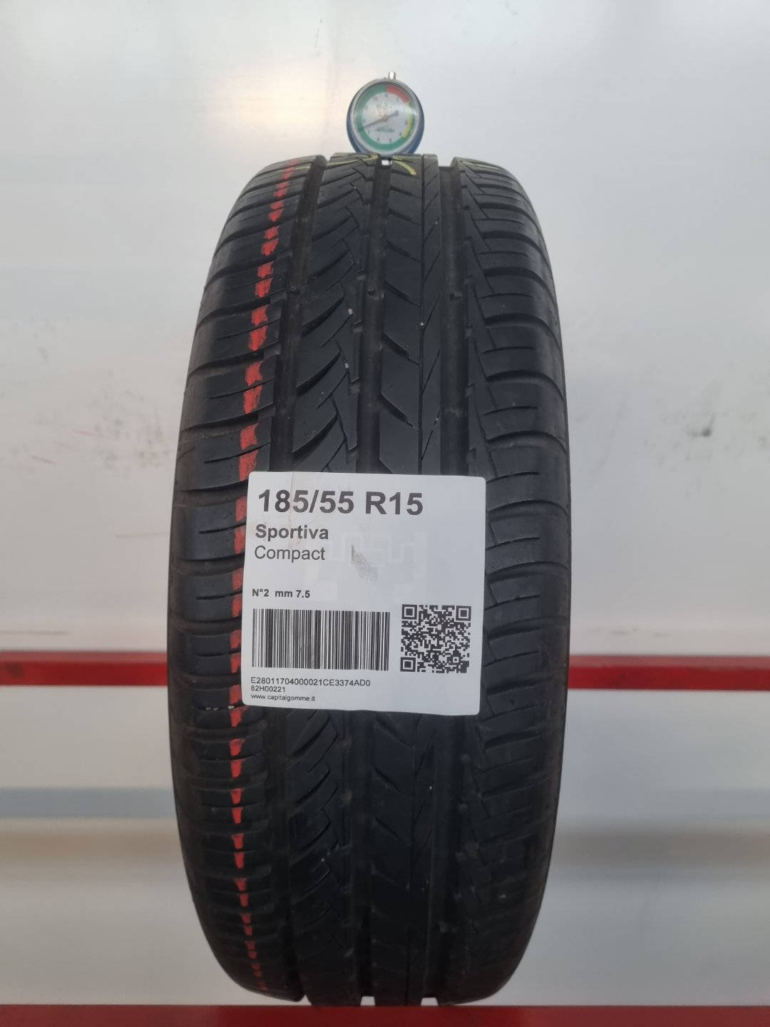 Gomma usata Sportiva Compact 185/55 R15 Estiva - Capital Gomme
