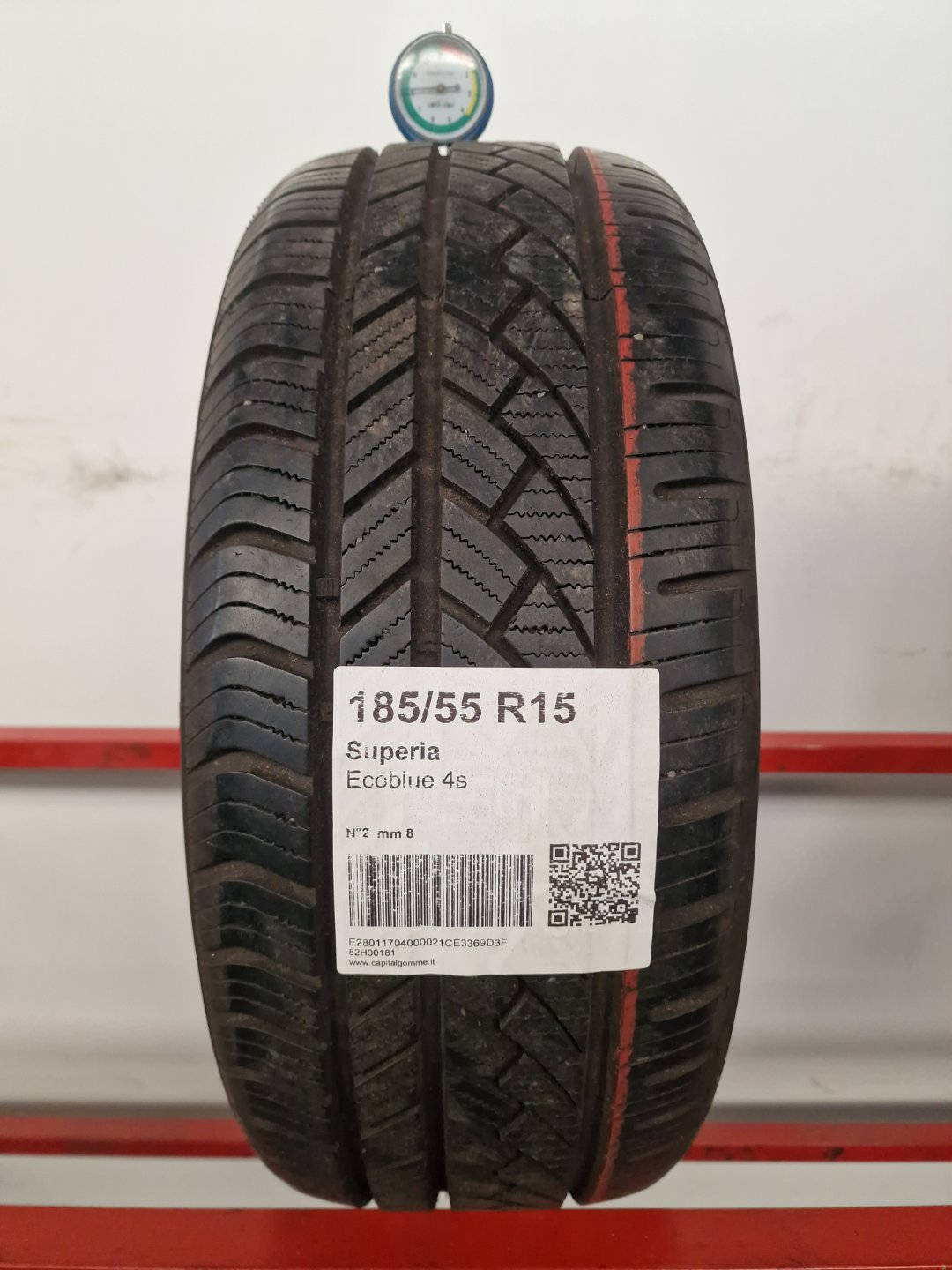 Gomma usata Superia Ecoblue 4s 185/55 R15 Quattro Stagioni - Capital Gomme
