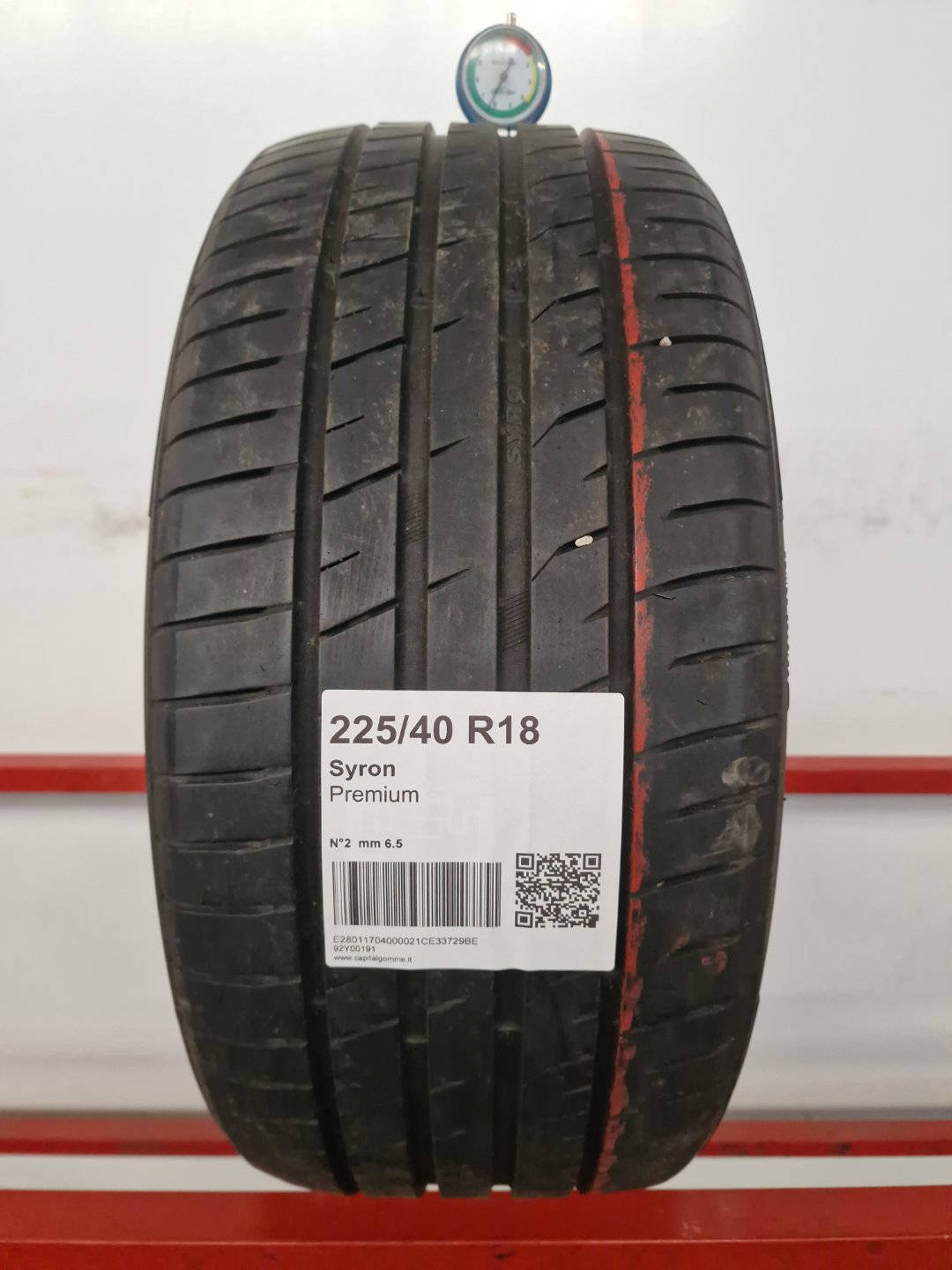 Gomma usata Syron Premium 225/40 R18 Estiva - Capital Gomme