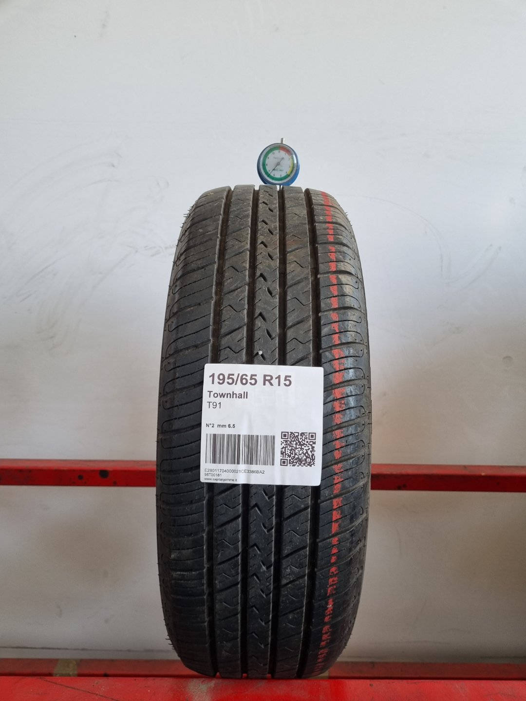 Gomma usata Townhall T91 195/65 R15 Quattro Stagioni - Capital Gomme