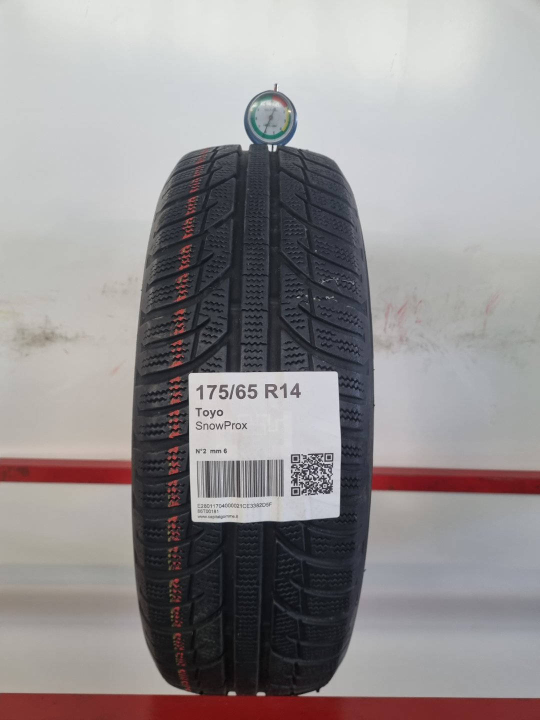 Gomma usata Toyo SnowProx 175/65 R14 Invernale - Capital Gomme