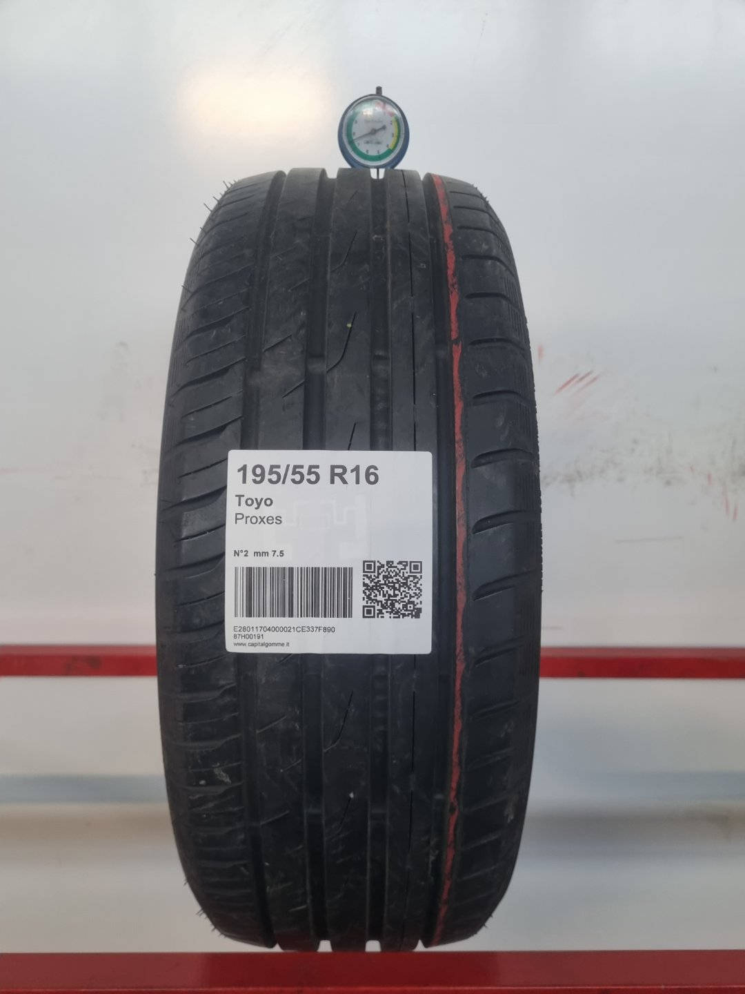 Gomma usata Toyo Proxes 195/55 R16 Estiva - Capital Gomme